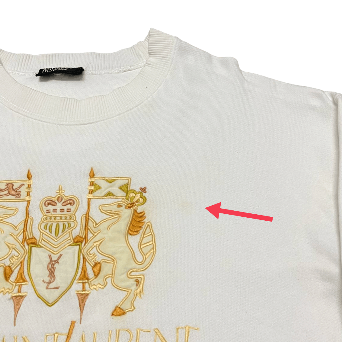 Yves Saint Laurent Vintage 90's YSL Yves Saint Laurent Pour Homme Embroidery Size US L / EU 52-54 / 3 - 3 Thumbnail
