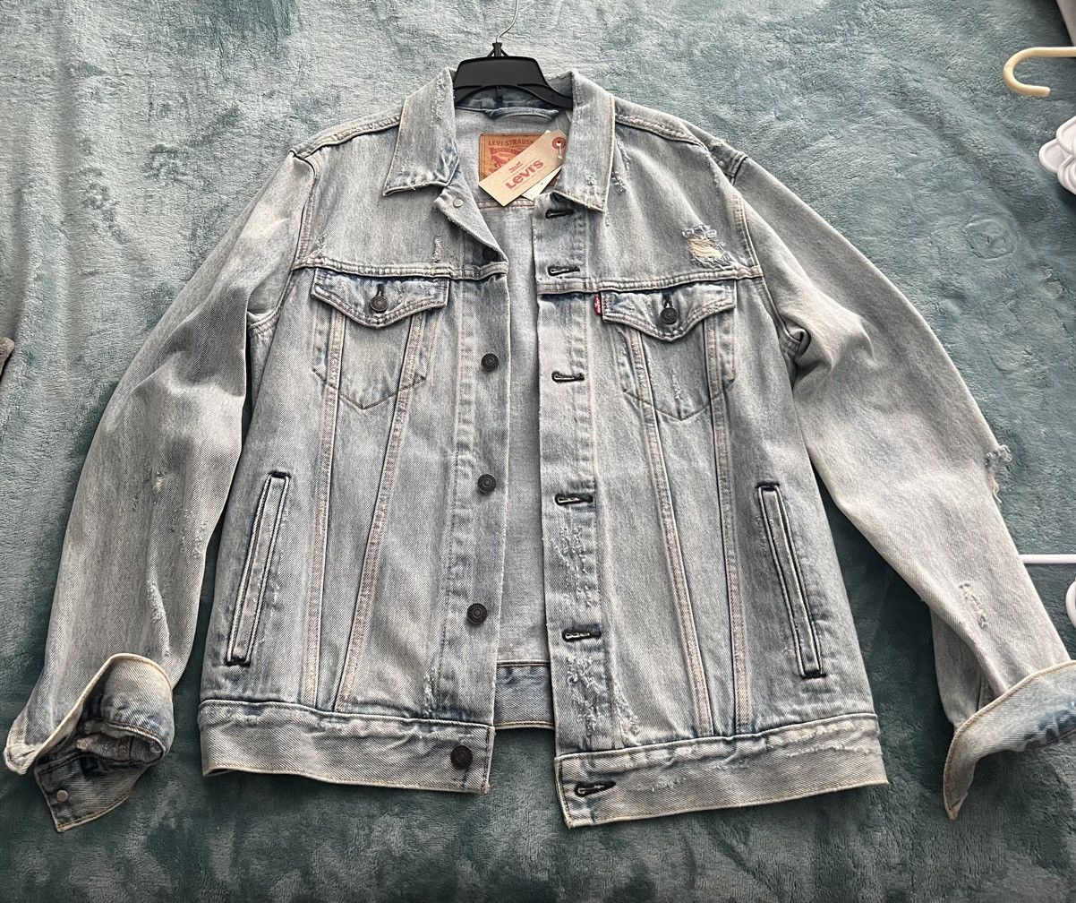 Levi's Levi Strauss & Co. Vintage Denim Jacket Size US M / EU 48-50 / 2 - 1 Thumbnail
