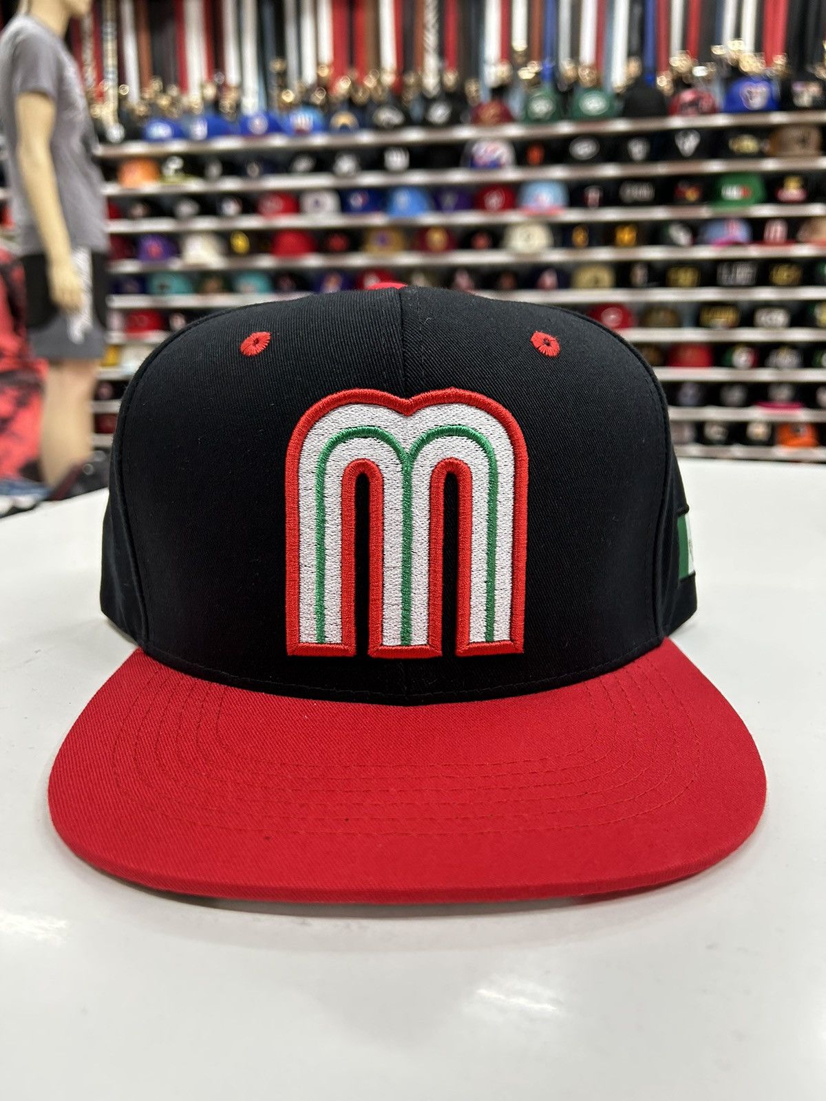 Vintage La Selección De Mexico National Baseball Team Black WBC Hat