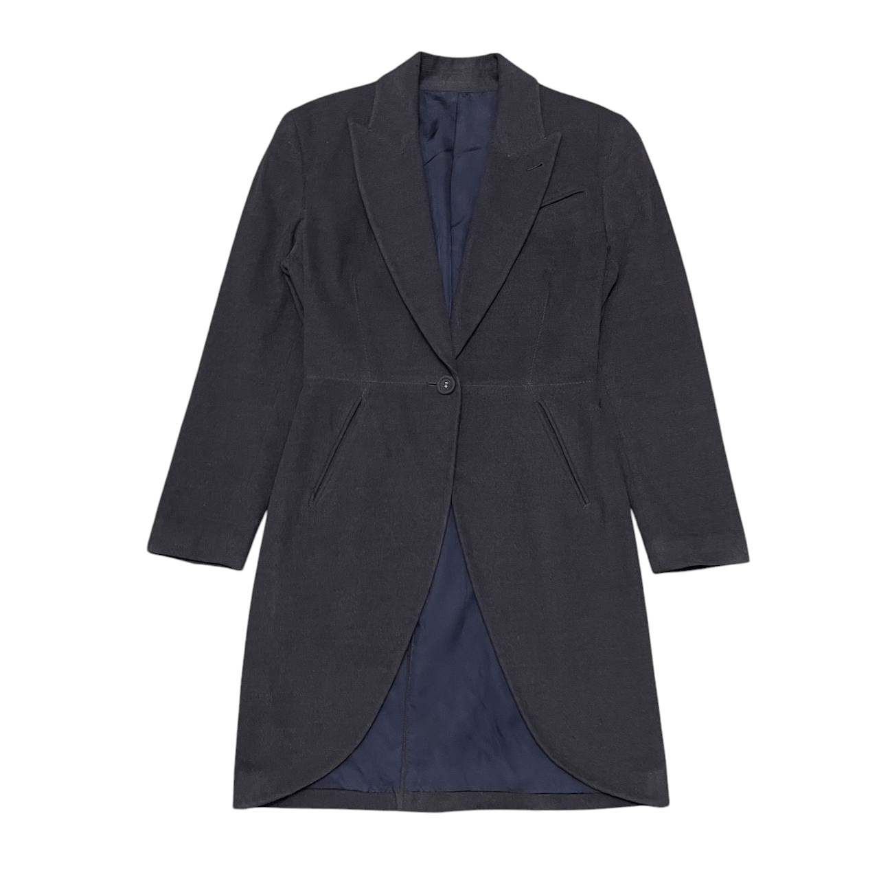 Jean Paul Gaultier JPG Jean Paul Gaultuer Femme Wool Long Coat Size S / US 4 / IT 40 - 1 Thumbnail