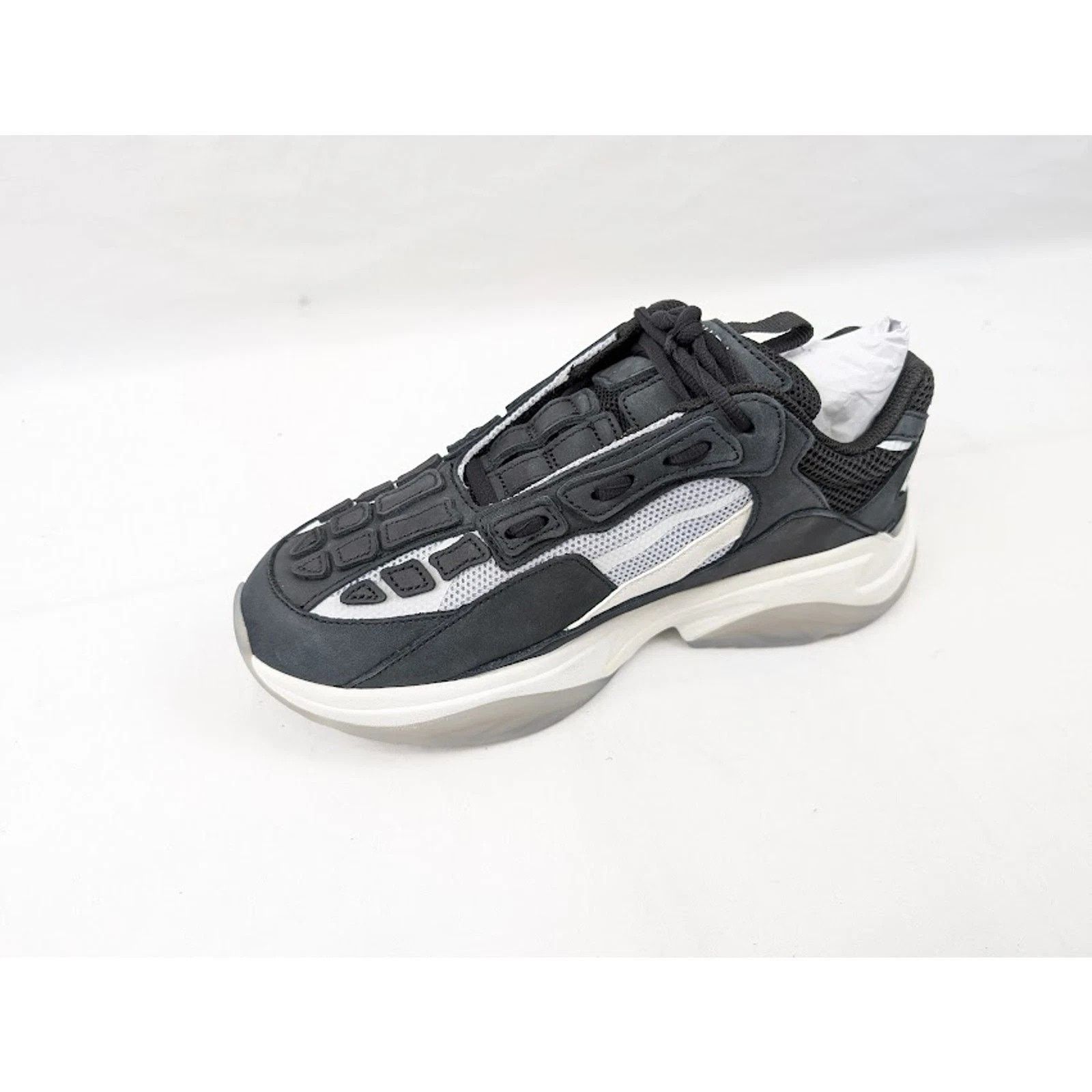 Amiri o1rshd1 Bone Runner Low-Top Sneakers in Black Size US 11 / EU 44 - 8 Thumbnail