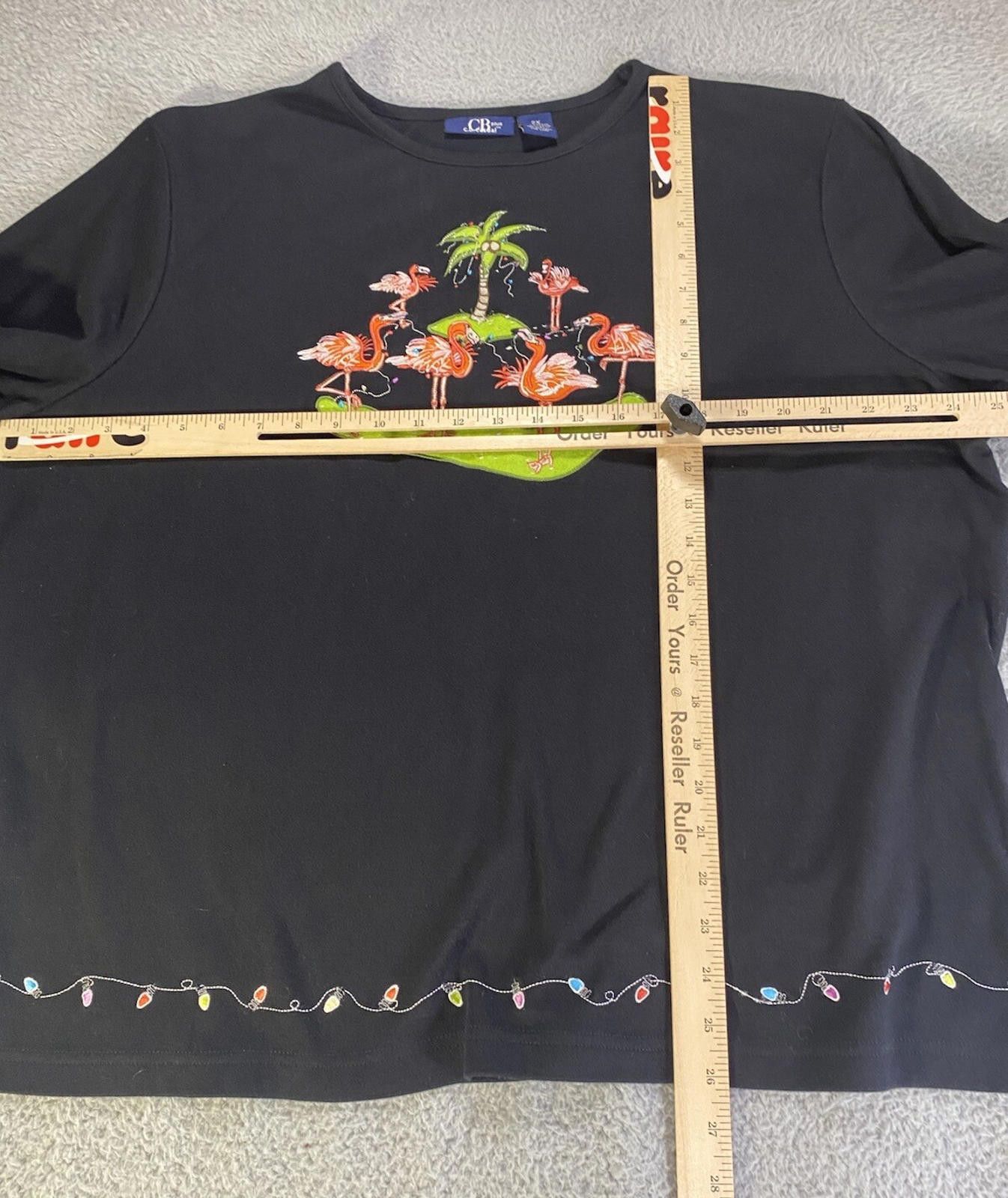 Other C.B. Casual CB Plus Women’s Blouse SZ 2XL XXL Size XXL / US 16-18 / IT 52-54 - 5 Thumbnail