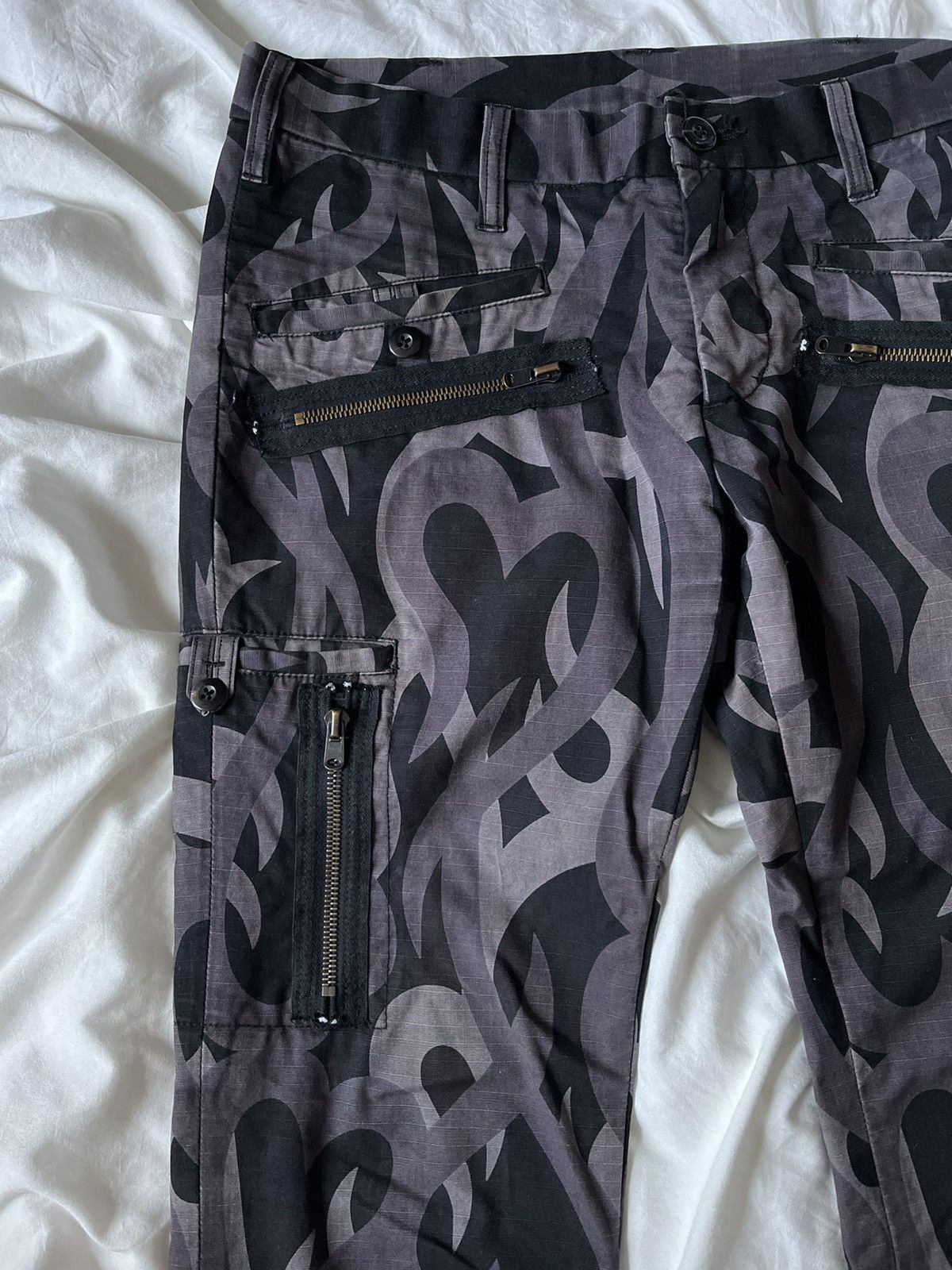 Number (N)ine OG Number Nine Archive heart tribal bontage pants size 3 Size US 32 / EU 48 - 10 Thumbnail