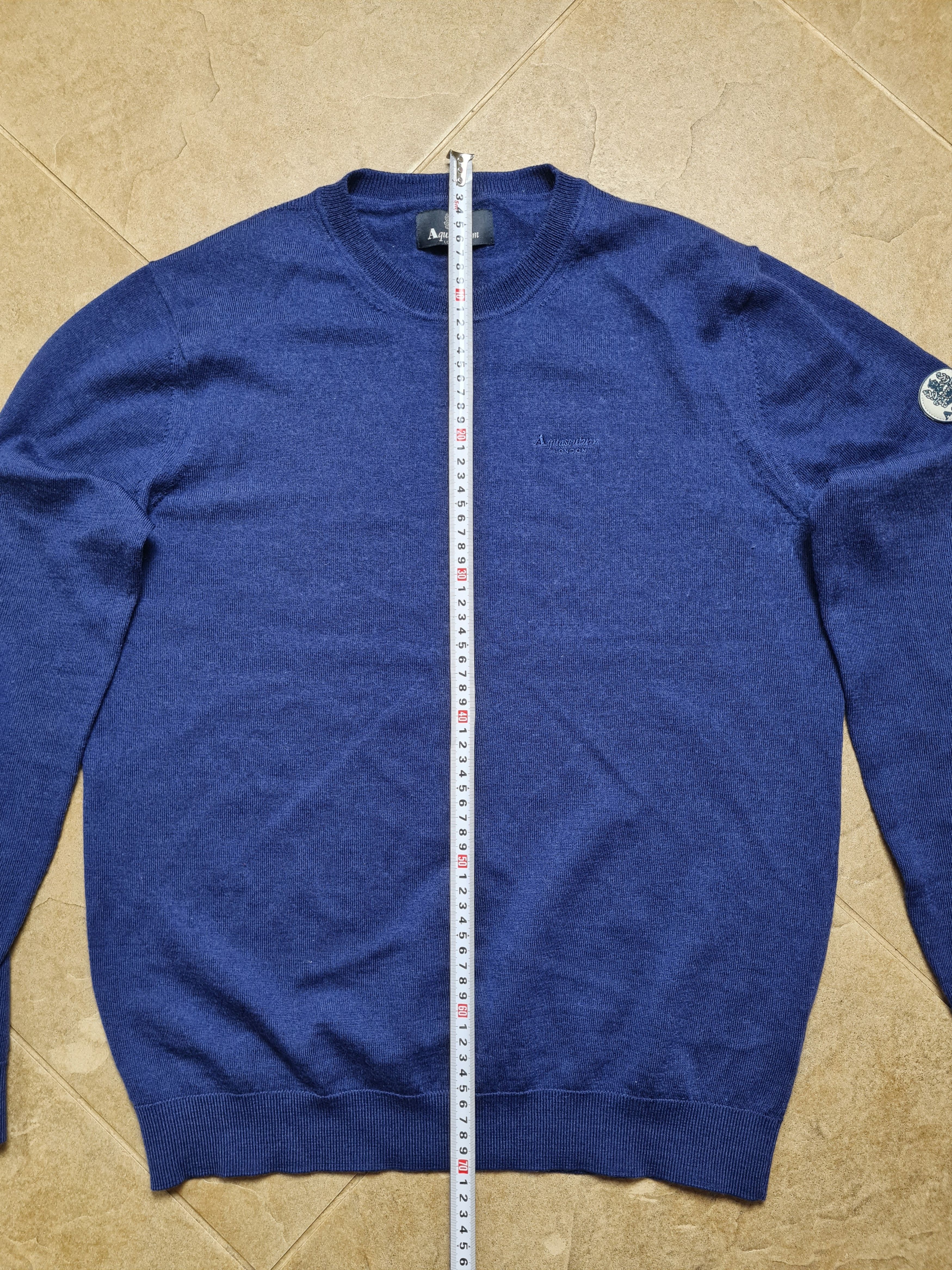 Aquascutum Aquascutum London Men's Wool Knit Crew Neck Sweater Jumper Size US M / EU 48-50 / 2 - 9 Thumbnail