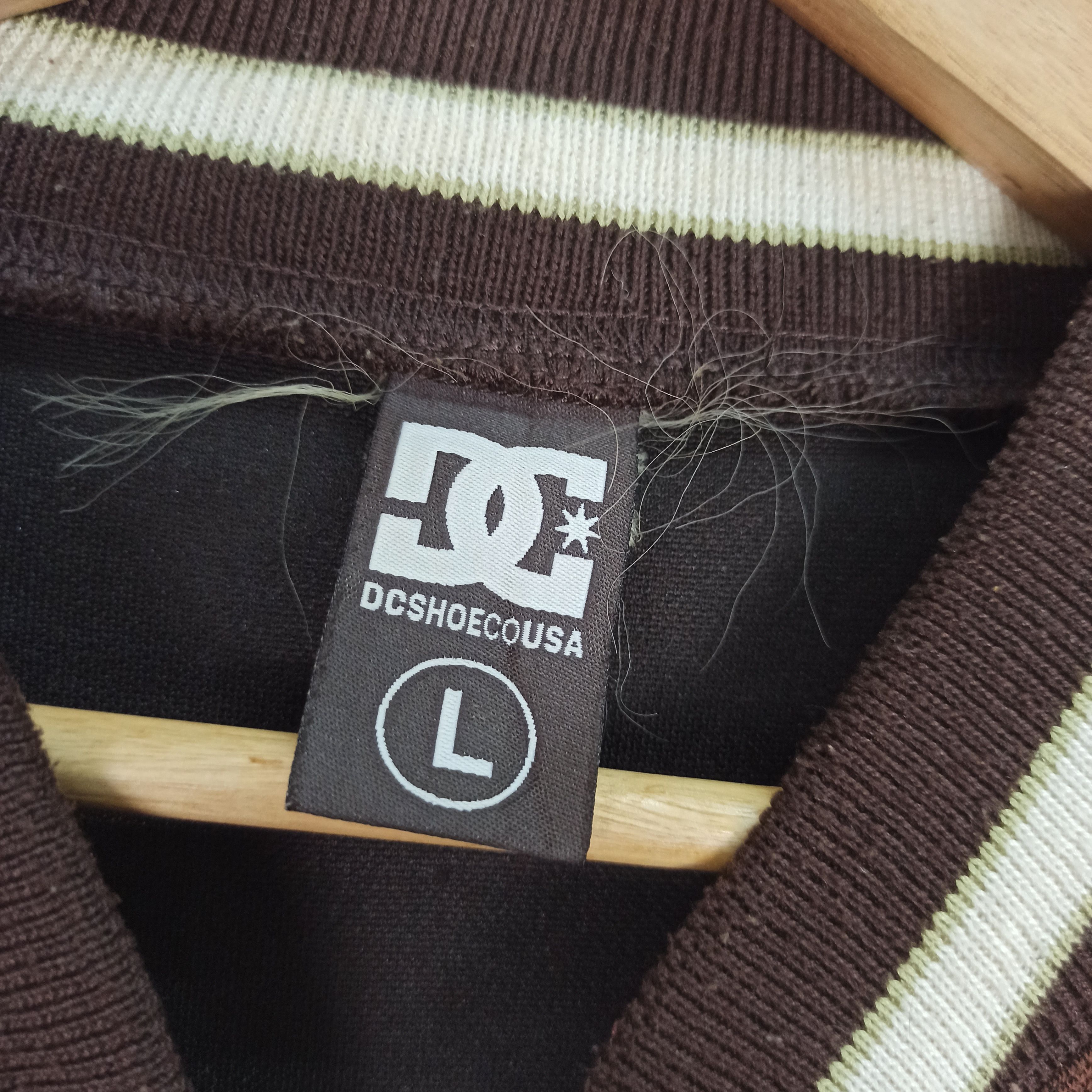 DC Rare Dc Shoes Sweater Zipper Brown Small Logo Size US L / EU 52-54 / 3 - 9 Thumbnail
