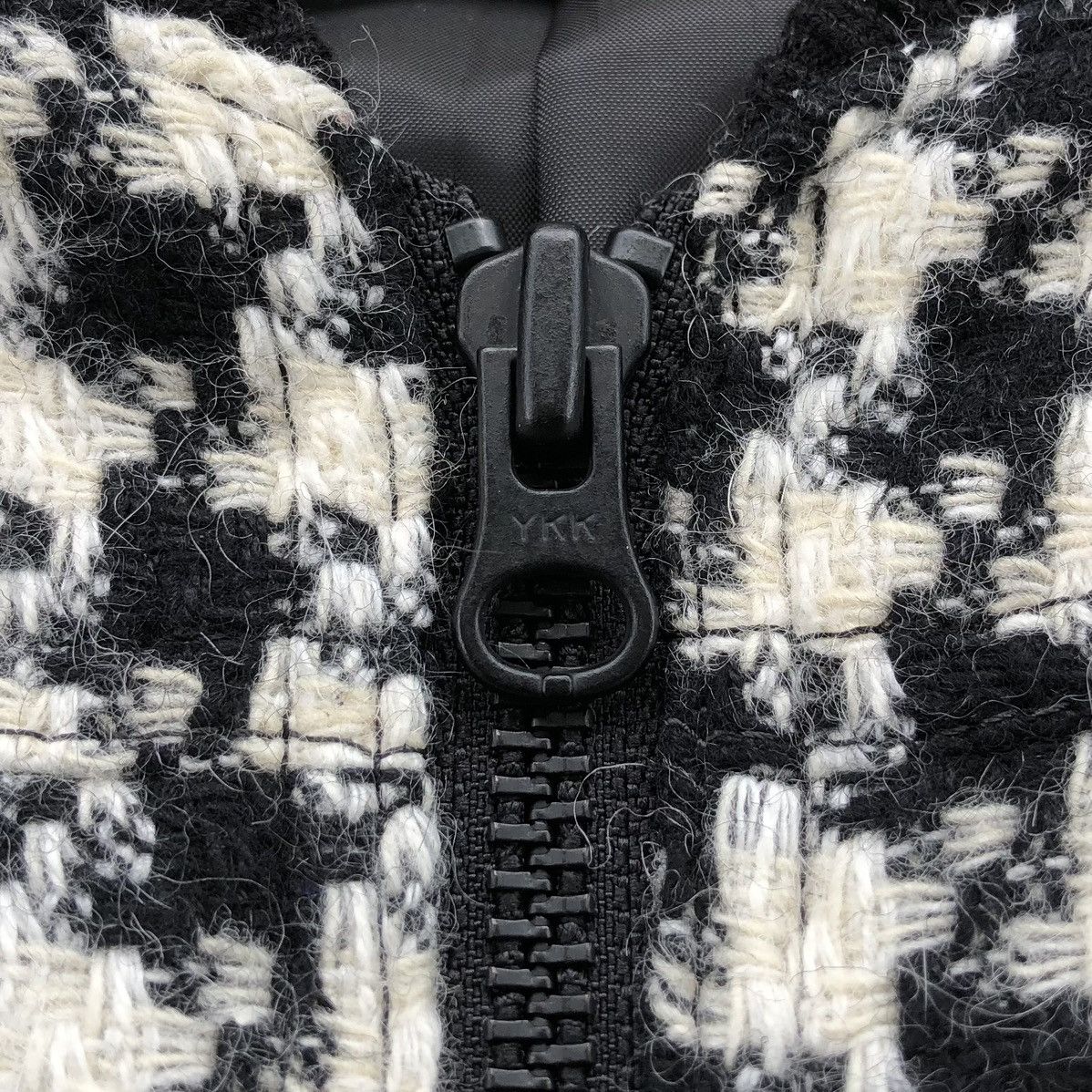 Japanese Brand Japanese Brand GGD Houndstooth Bomber Jacket In Black/white Size S / US 4 / IT 40 - 12 Thumbnail