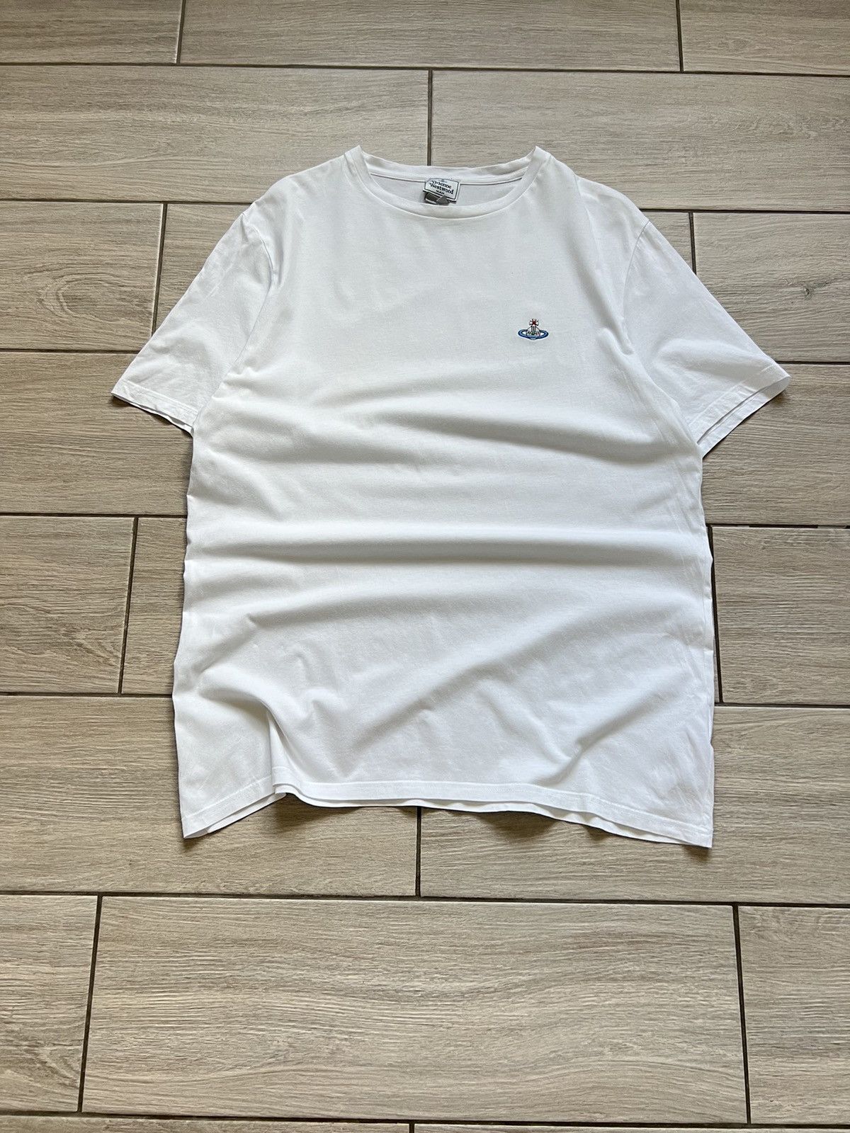 Vivienne Westwood Vivienne Westwood tee White T-Shirt Luxury Size US XL / EU 56 / 4 - 2 Thumbnail