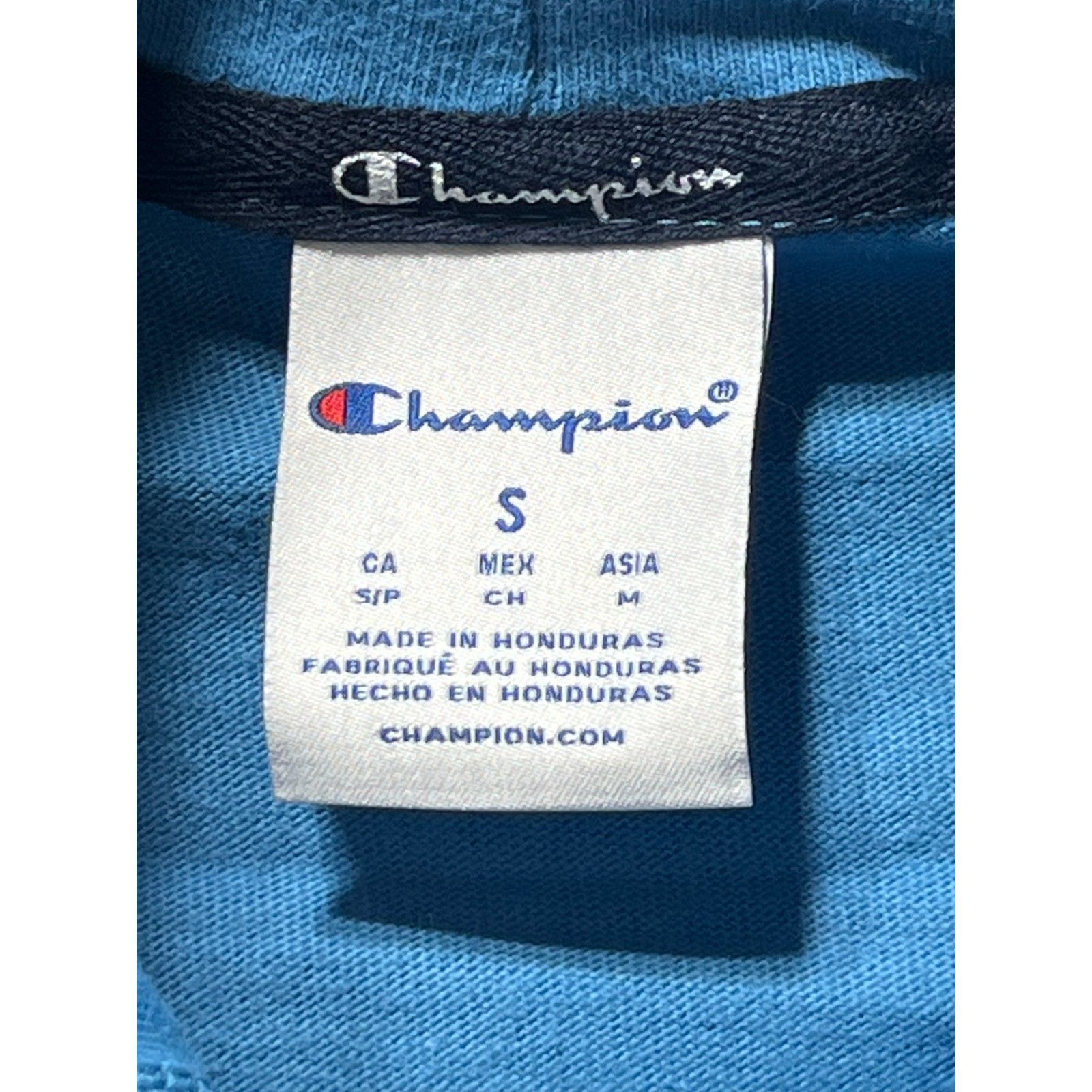 Champion Champion - Men's Sleeveless Hoodie - Light Blue - Small Size US S / EU 44-46 / 1 - 11 Thumbnail