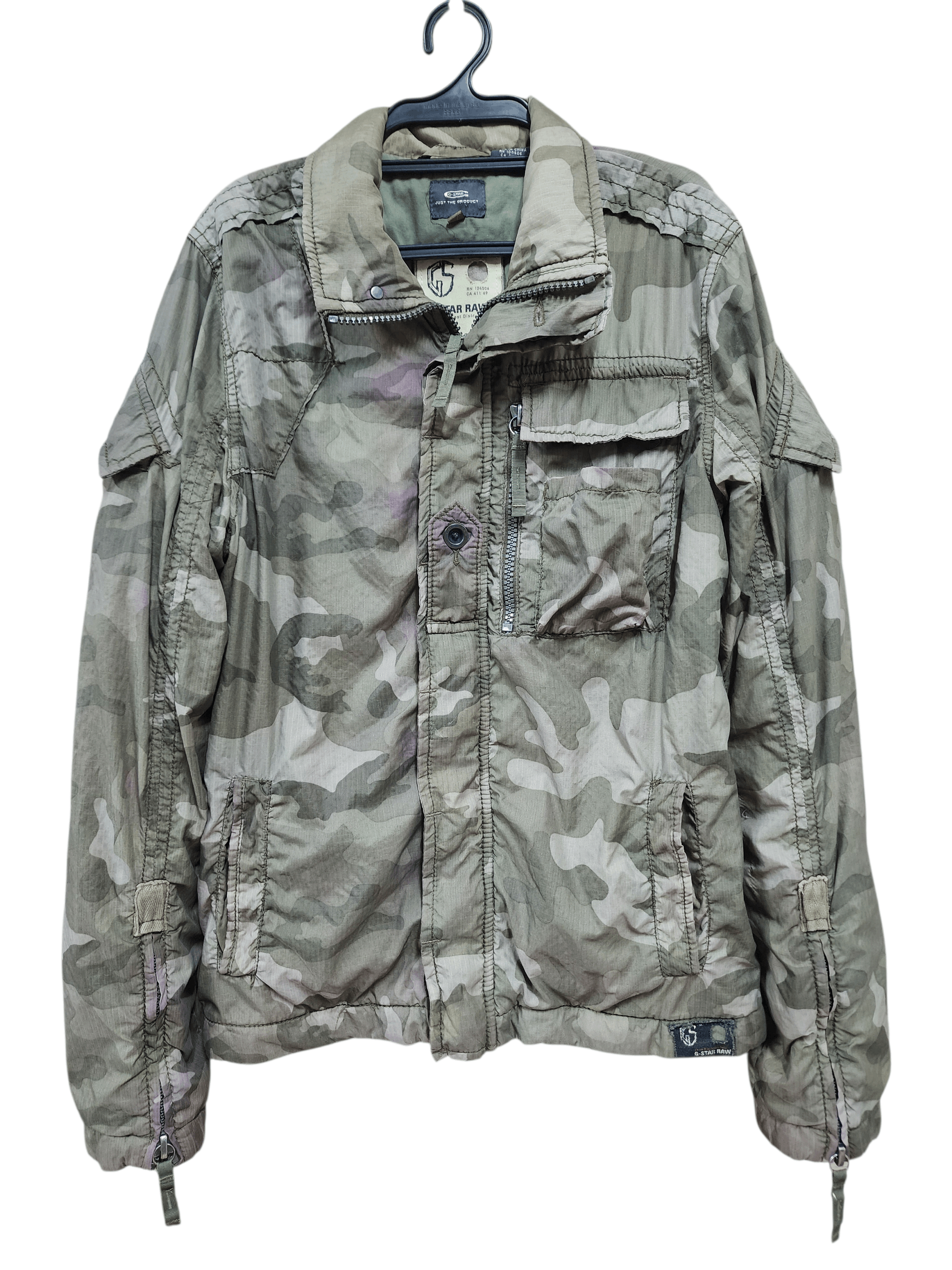 G-Star G-Star Raw Camouflage Military-style Jacket Size US M / EU 48-50 / 2 - 1 Thumbnail