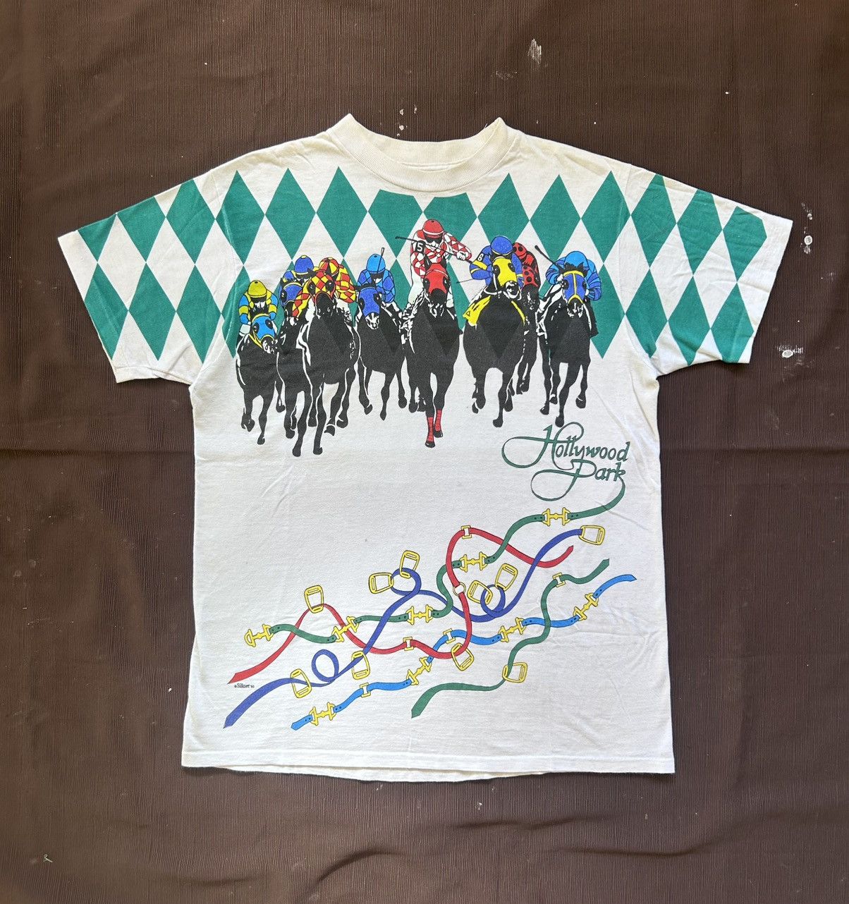Vintage Vintage HOLLYWOOD PARK RACETRACK MERCH 93’ Size US L / EU 52-54 / 3 - 1 Thumbnail