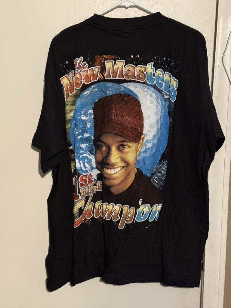 Vintage Vintage Tiger Woods Rap tee bootleg size XXL Size US XXL / EU 58 / 5 - 2 Thumbnail