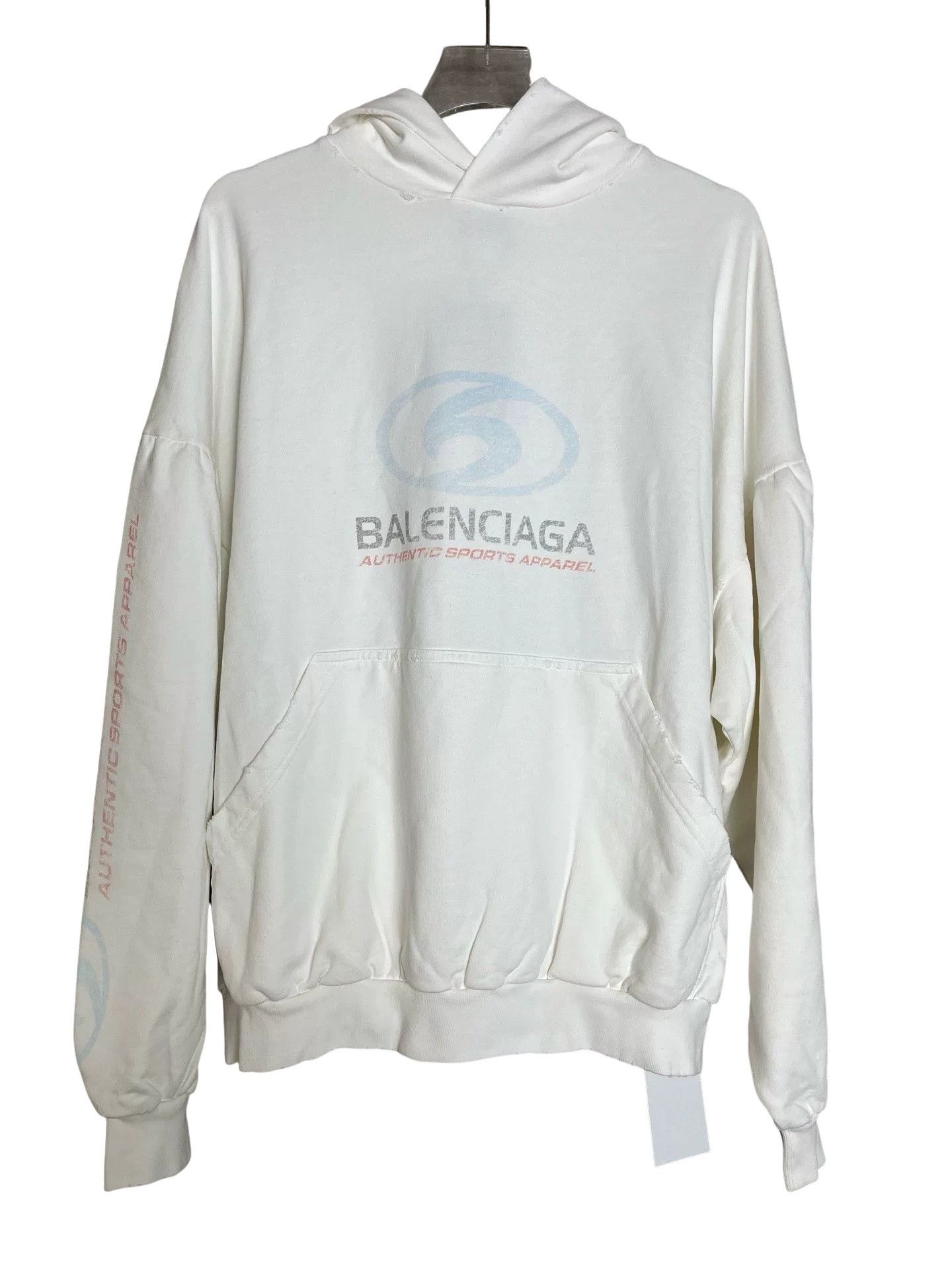 Balenciaga Balenciaga Sports Logo Hoodie Size 1 Size US S / EU 44-46 / 1 - 1 Thumbnail