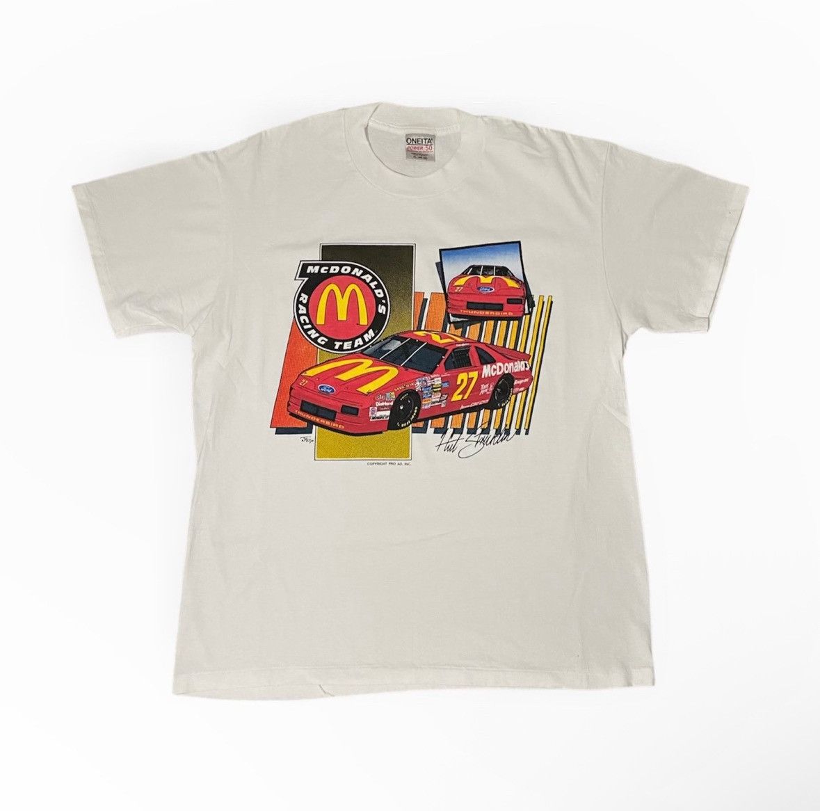 NASCAR 1993 McDonald’s Racing Team Vintage Shirt Size US XL / EU 56 / 4 - 1 Thumbnail