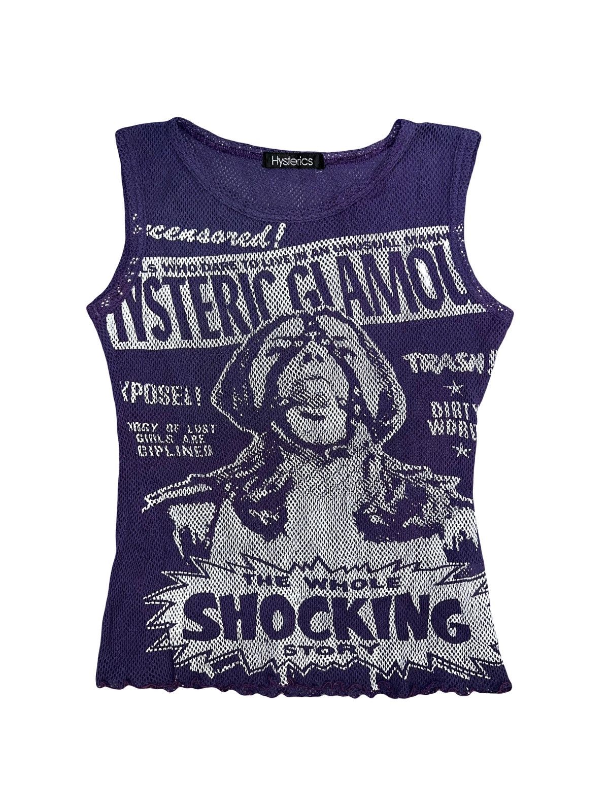 Hysteric Glamour RARE Hysteric Glamour Mesh Shocking Mesh top ♉️ Size ONE SIZE - 2 Thumbnail