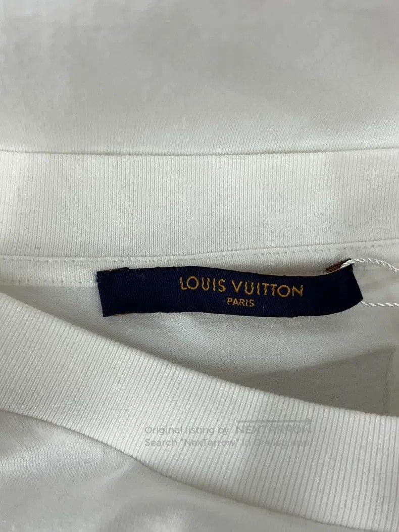 Louis Vuitton Louis Vuitton White printed short-sleeved T-shirt Size US L / EU 52-54 / 3 - 4 Thumbnail