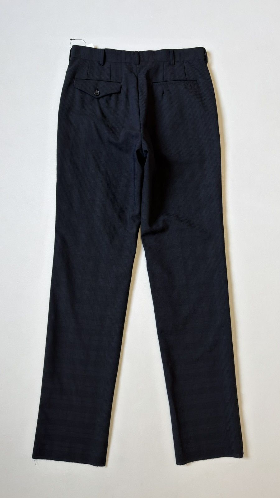 Comme des Garcons S/S 07 Jacquard Check Blue Wool Pants Size US 32 / EU 48 - 10 Thumbnail