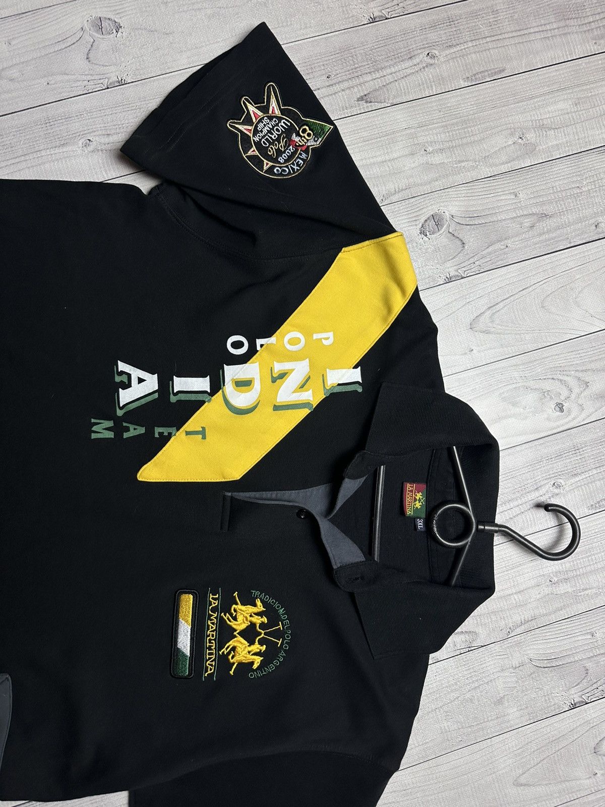 La Martina × Vintage Vintage L A Martina polo India big logo rare tee Size XL Size US XL / EU 56 / 4 - 4 Thumbnail