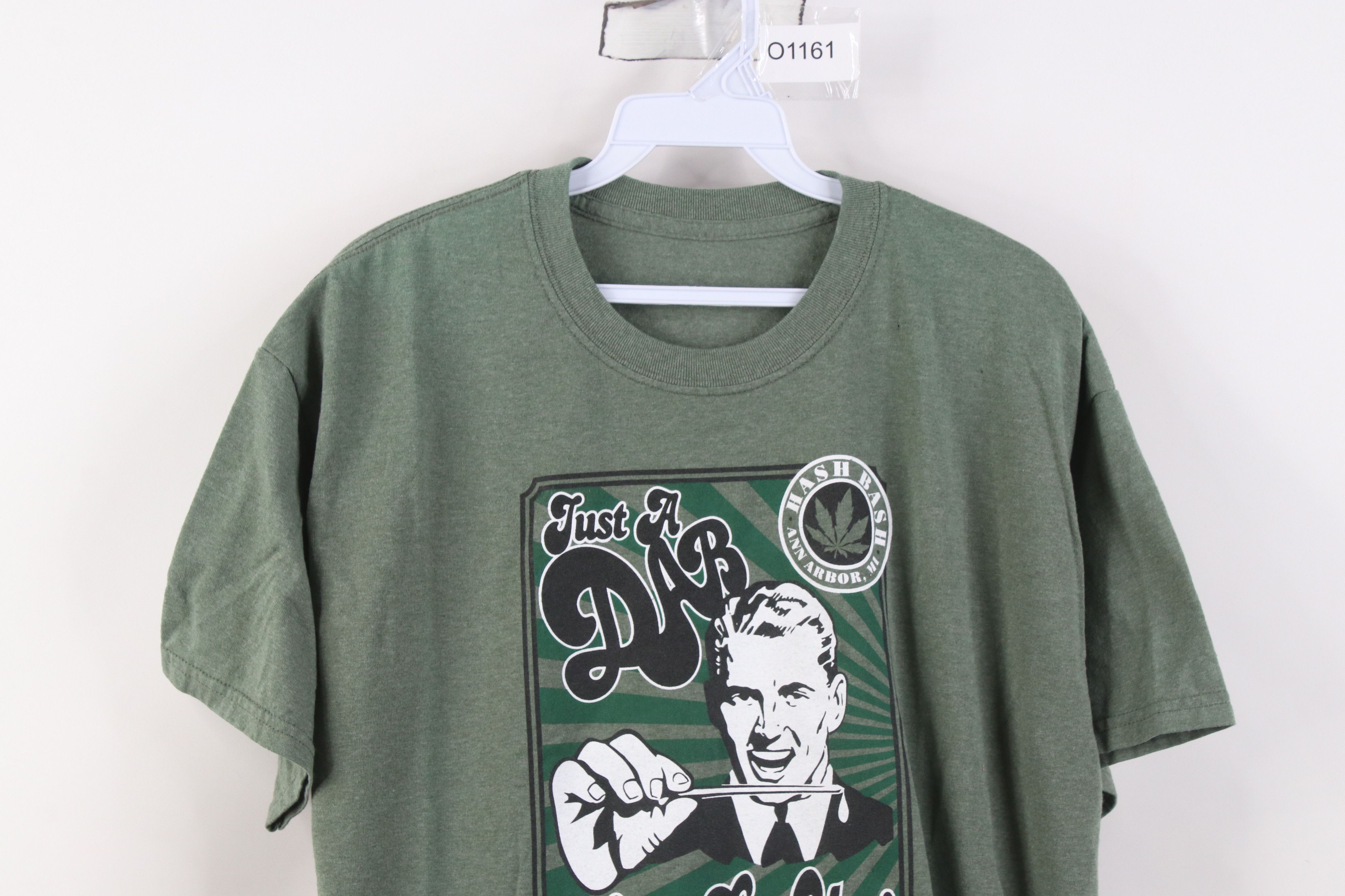 Vintage Vintage Y2K Arbor Michigan Just A Dab Will Do Ya T-Shirt Size US L / EU 52-54 / 3 - 2 Thumbnail