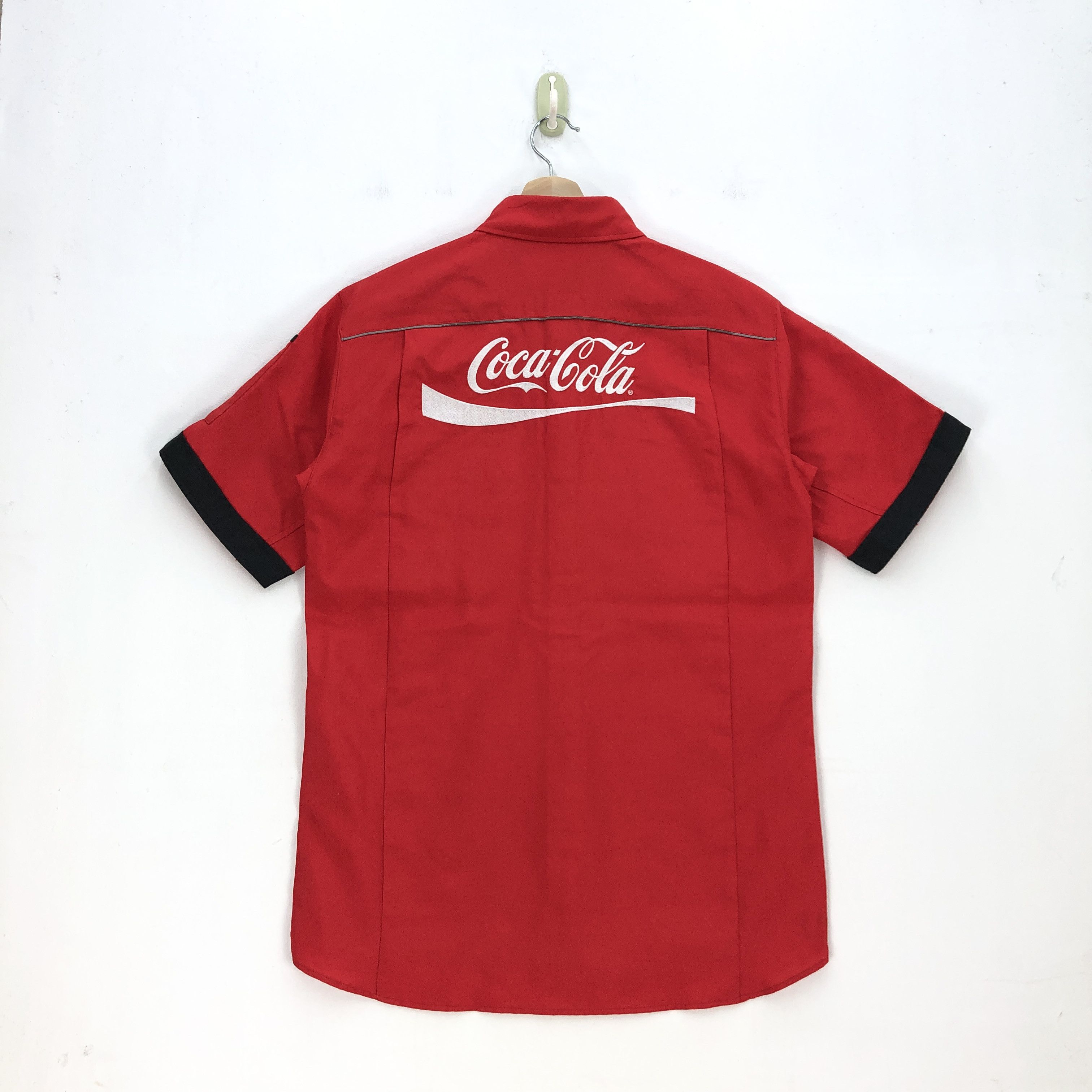 Coca Cola Vintage Coca Cola Shirt COKE Button Ups Shirt Size US M / EU 48-50 / 2 - 2 Thumbnail