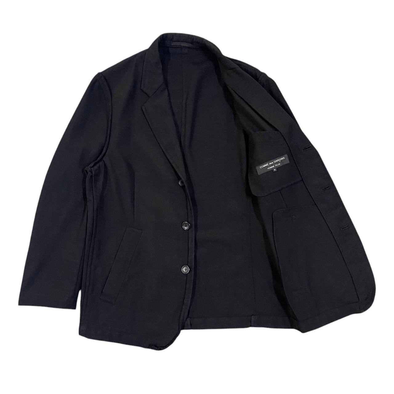 Comme des Garcons Homme Plus Vintage 90's Comme des Garcons Homme Plus Wool Jacket Size US M / EU 48-50 / 2 - 1 Thumbnail