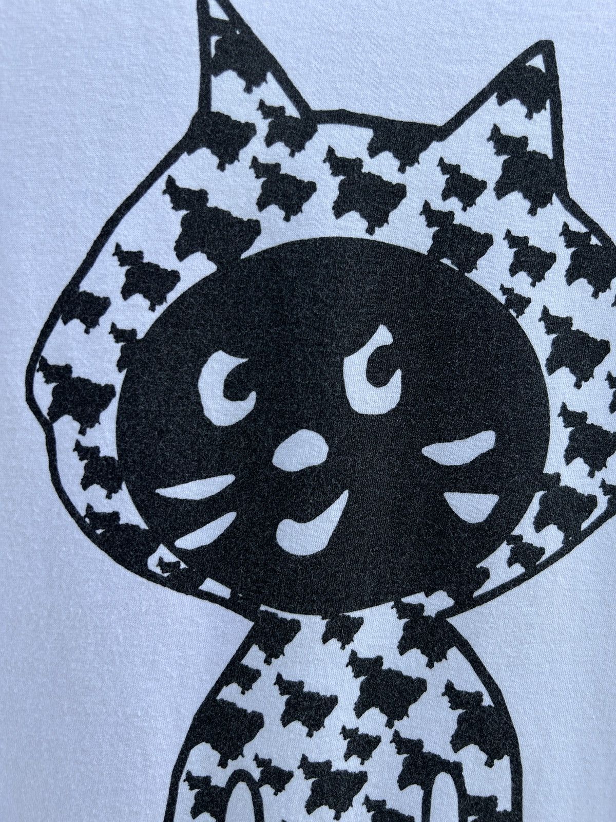 Issey Miyake Ne-Net By Issey Miyake Cow Costume Cat T-Shirt In White Size M / US 6-8 / IT 42-44 - 3 Thumbnail