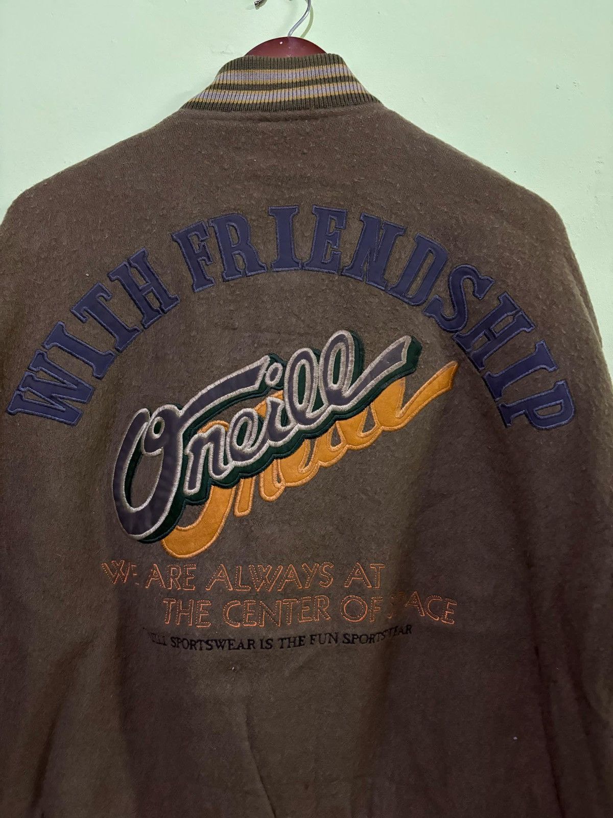 O'Neill Vintage Oneill the Oneill Varsity Jacket With Friendship Size US L / EU 52-54 / 3 - 6 Thumbnail