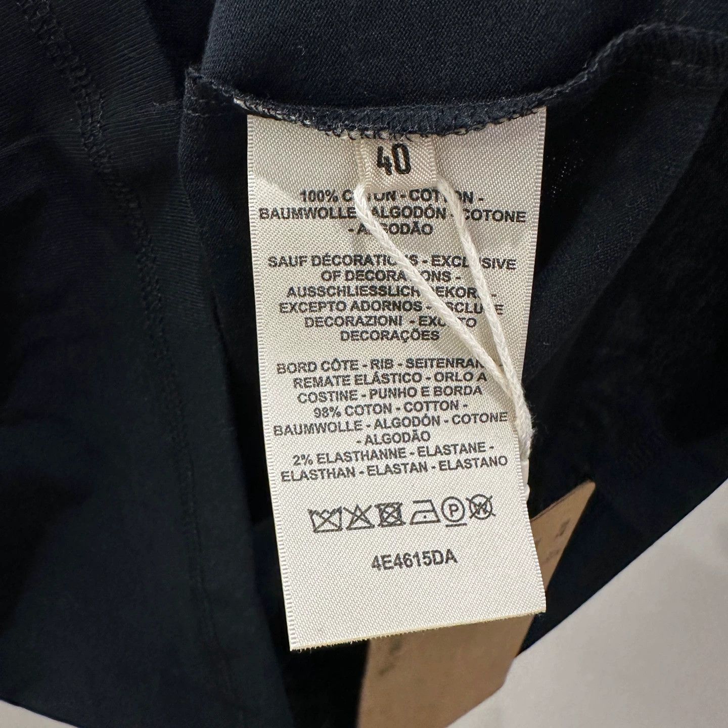 Hermes Hermes may406 H Rib Pocket SS T 40 Cotton Size M / US 6-8 / IT 42-44 - 4 Thumbnail