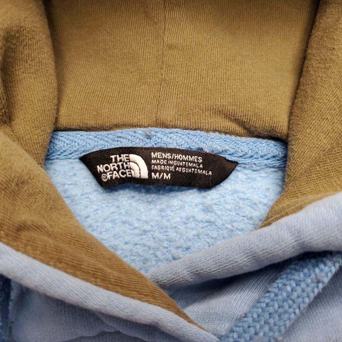 The North Face VINTAGE The North Face Hoodie Mens M Blue Logo Front 2 Tone Hooded Retro Pullover Size US M / EU 48-50 / 2 - 6 Thumbnail