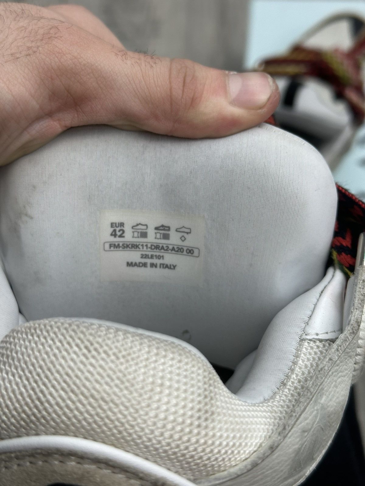 Lanvin Lanvin Curb Sneaker White Size US 9 / EU 42 - 7 Thumbnail