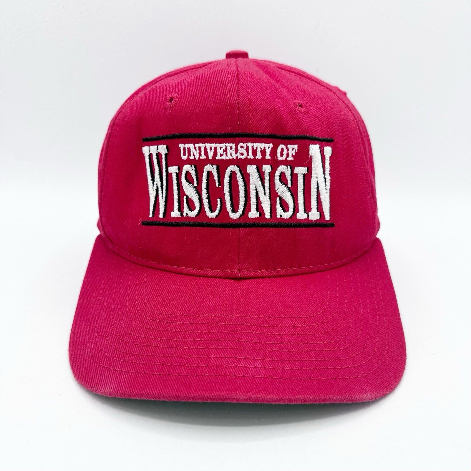 Other Vintage 90s University Square Wisconsin Badgers SnapBack Hat Size ONE SIZE - 2 Thumbnail