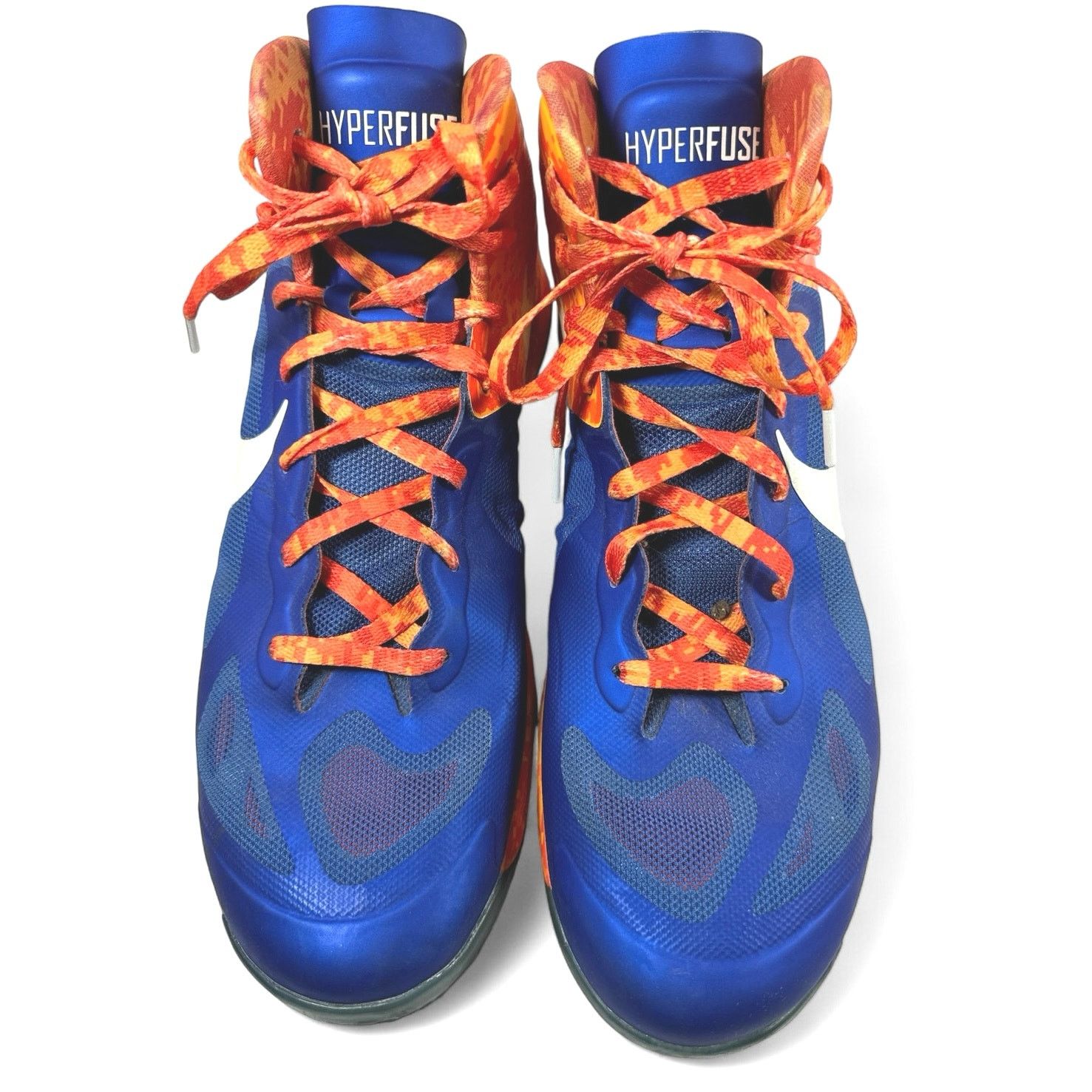 Nike Nike Hyperfuse Blue Orange Gators Basketball Shoes Men sz 12 Size US 12 / EU 45 - 3 Thumbnail