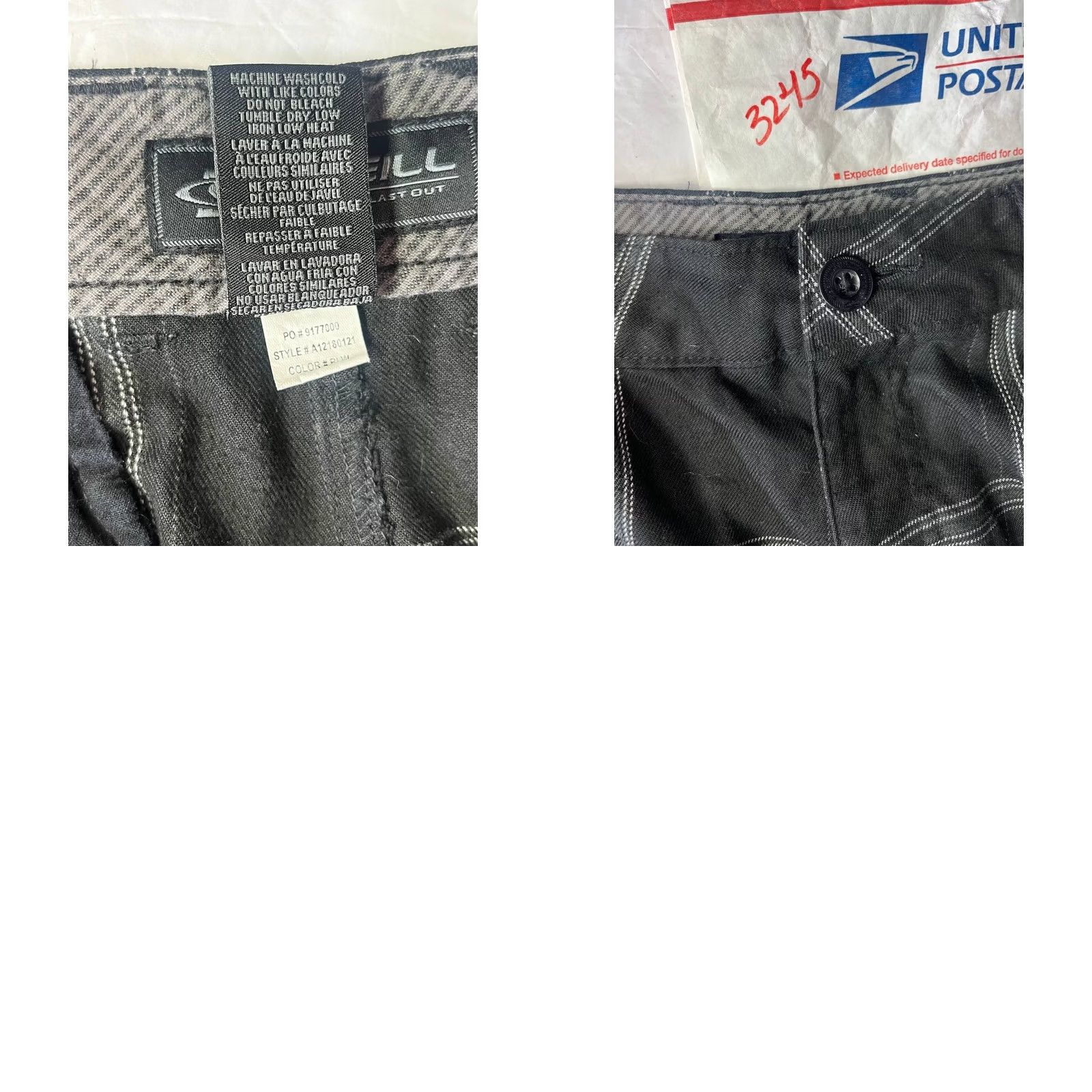Vintage O’Neill Standard Fit Chino shorts Black Men Size 32 Beach Surfing Regular Bottom Mens Size US 32 / EU 48 - 8 Thumbnail