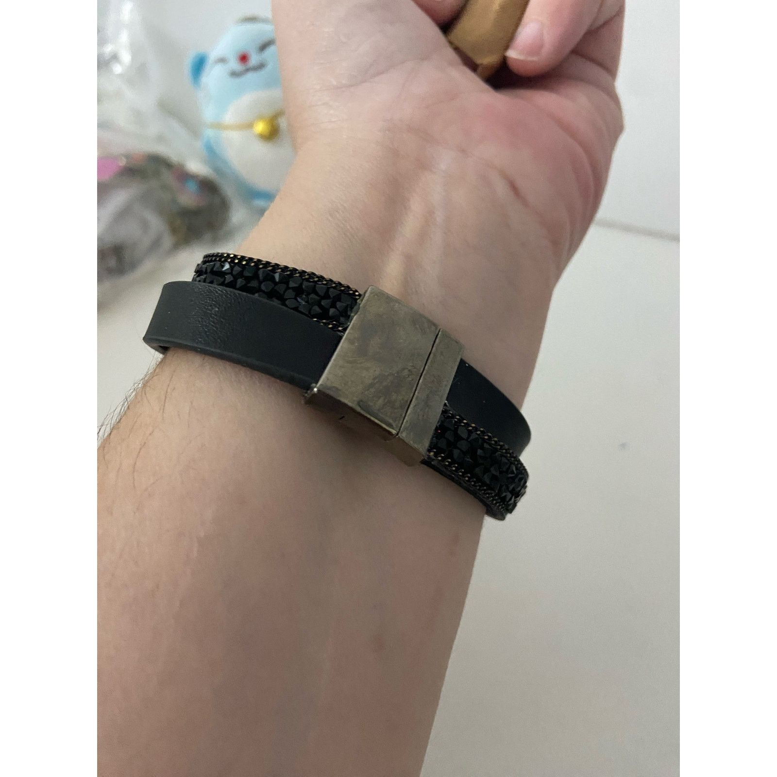 Other black cuff bracelet Size ONE SIZE - 2 Thumbnail