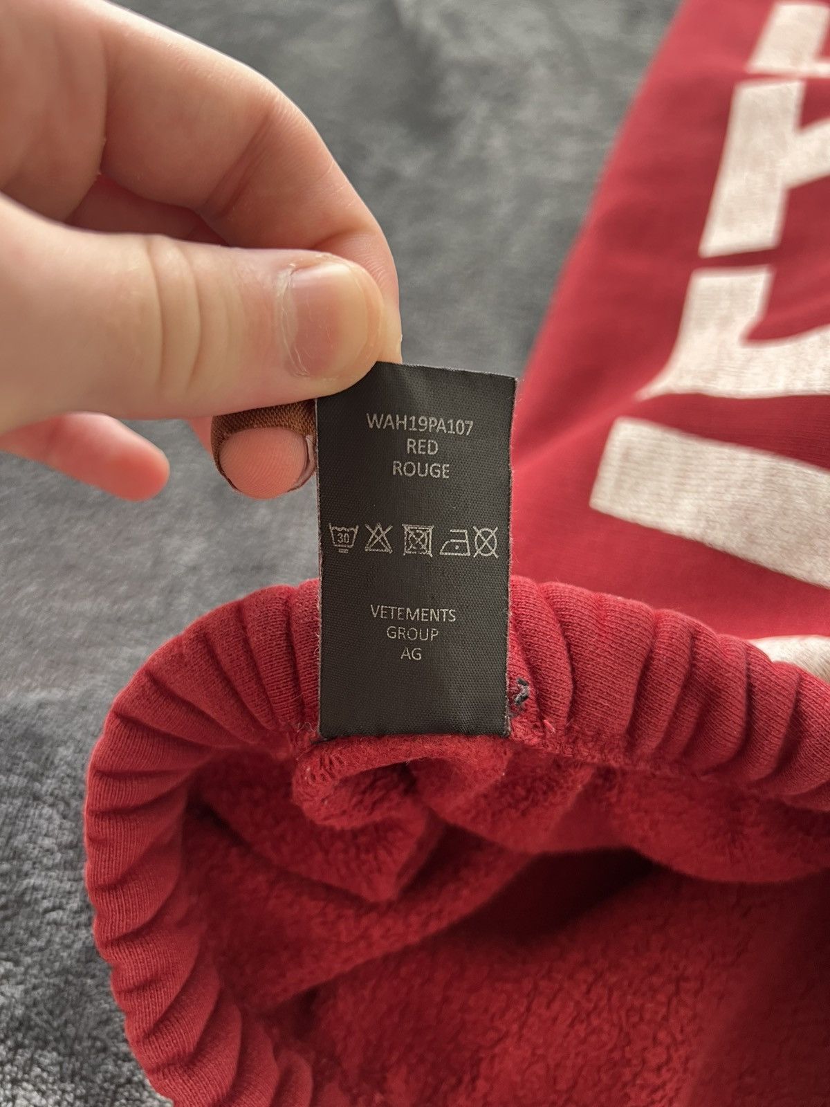 Vetements Vetements Logo Sweatpants Size US 30 / EU 46 - 10 Thumbnail