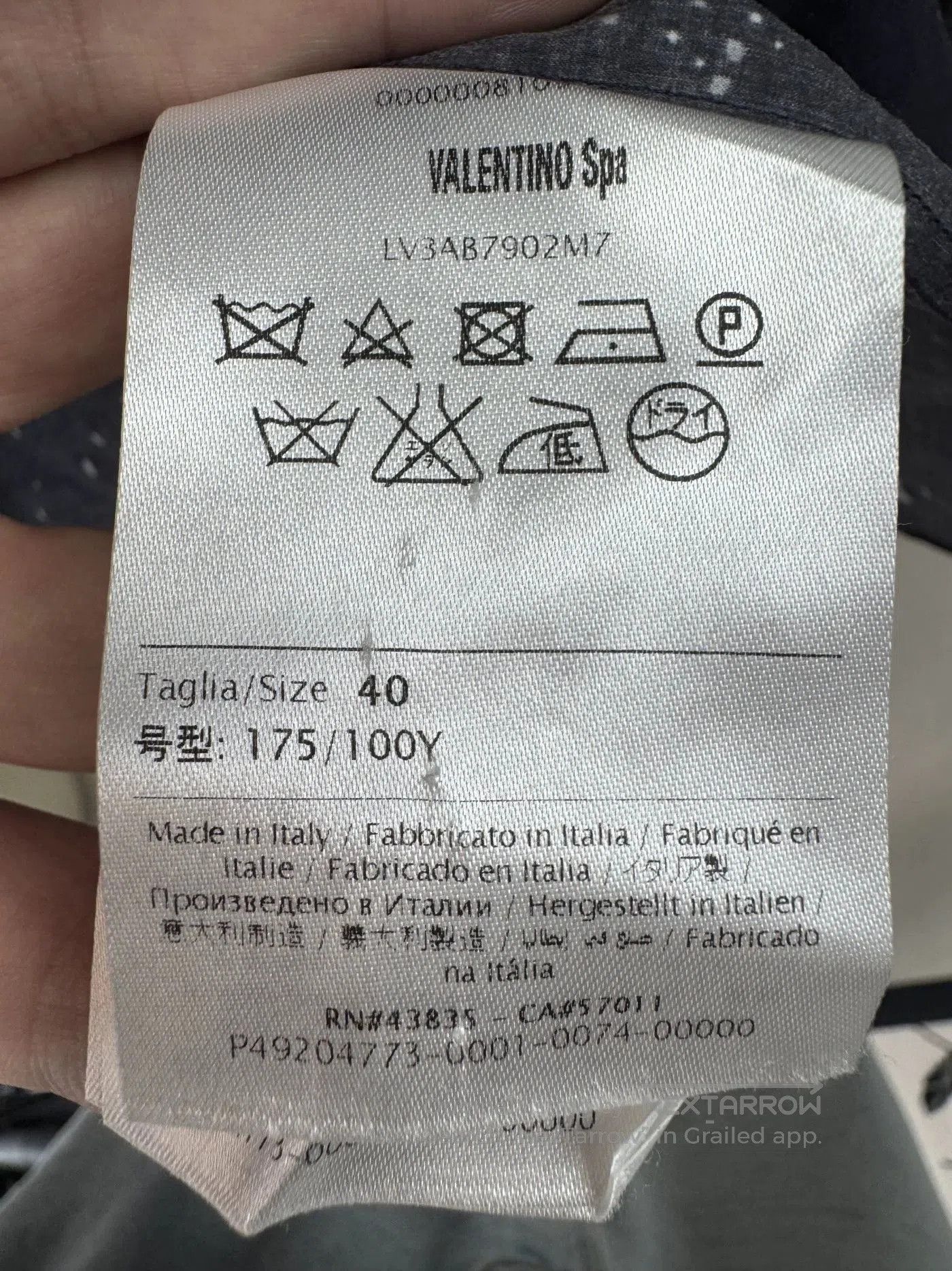 Valentino Valentino Starry Sky Shirt with Epaulettes. Size US L / EU 52-54 / 3 - 5 Thumbnail
