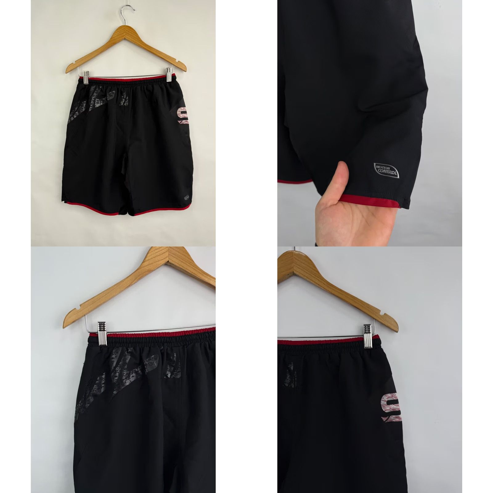 Umbro VINTAGE Umbro Shorts M Black 90s Model SX Rare Retro Hype Y2K Mens Size US 31 - 9 Thumbnail