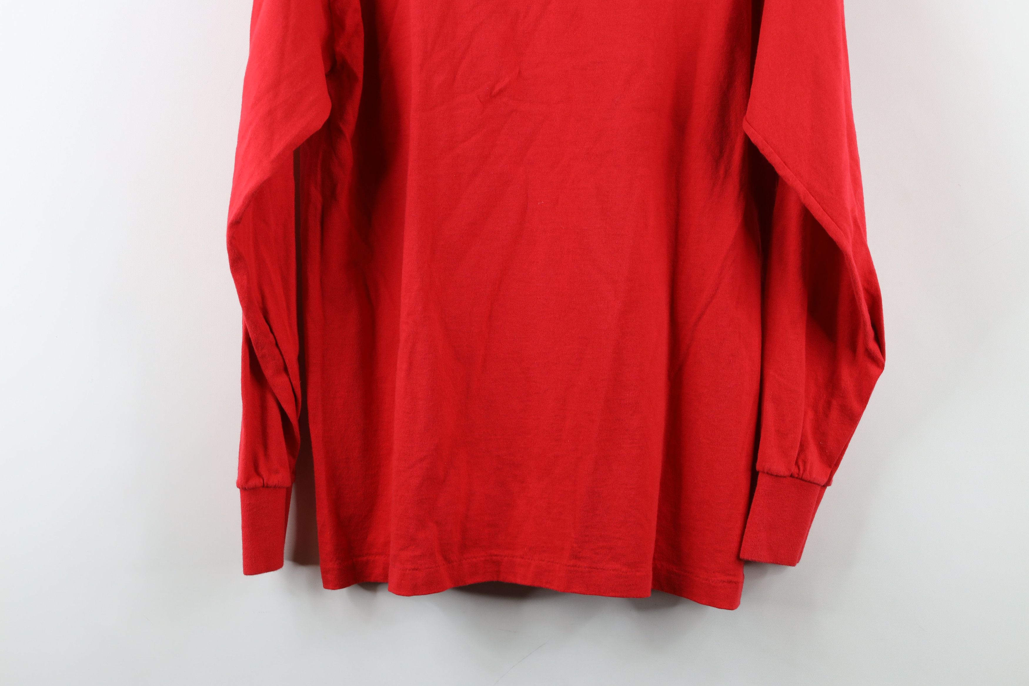 Vintage Vintage 90s Detroit Red Wings Hockey Turtleneck T-Shirt Size S / US 4 / IT 40 - 14 Thumbnail