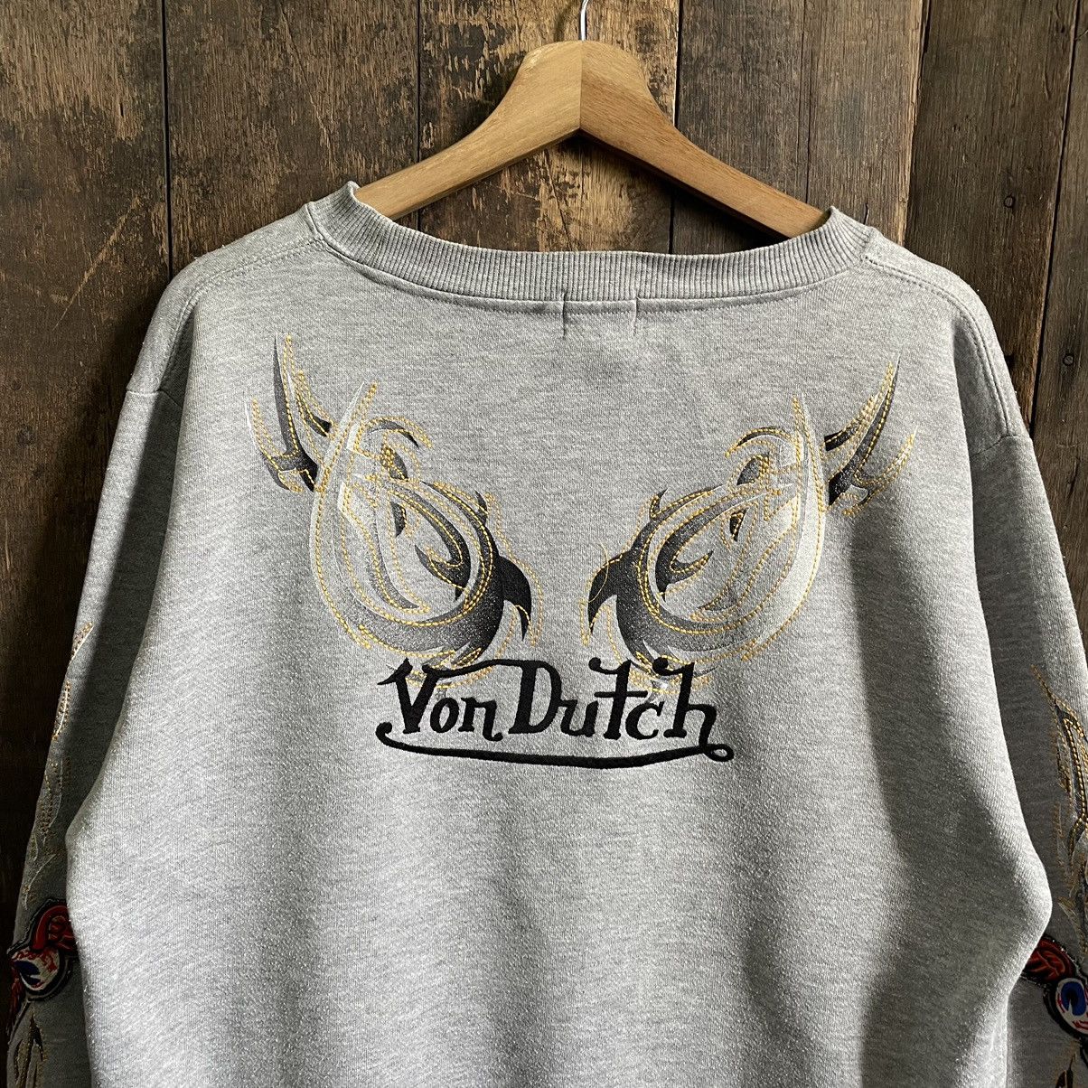 Japanese Brand Vondutch Flying Eyes Crewneck Sweatshirt Size US L / EU 52-54 / 3 - 9 Thumbnail