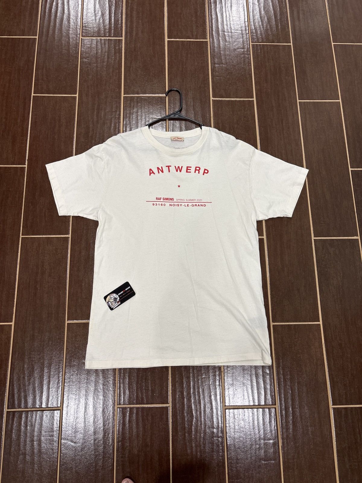 Raf Simons USED Raf Simons Antwerp Tee Size S/Fits L Size US L / EU 52-54 / 3 - 1 Thumbnail