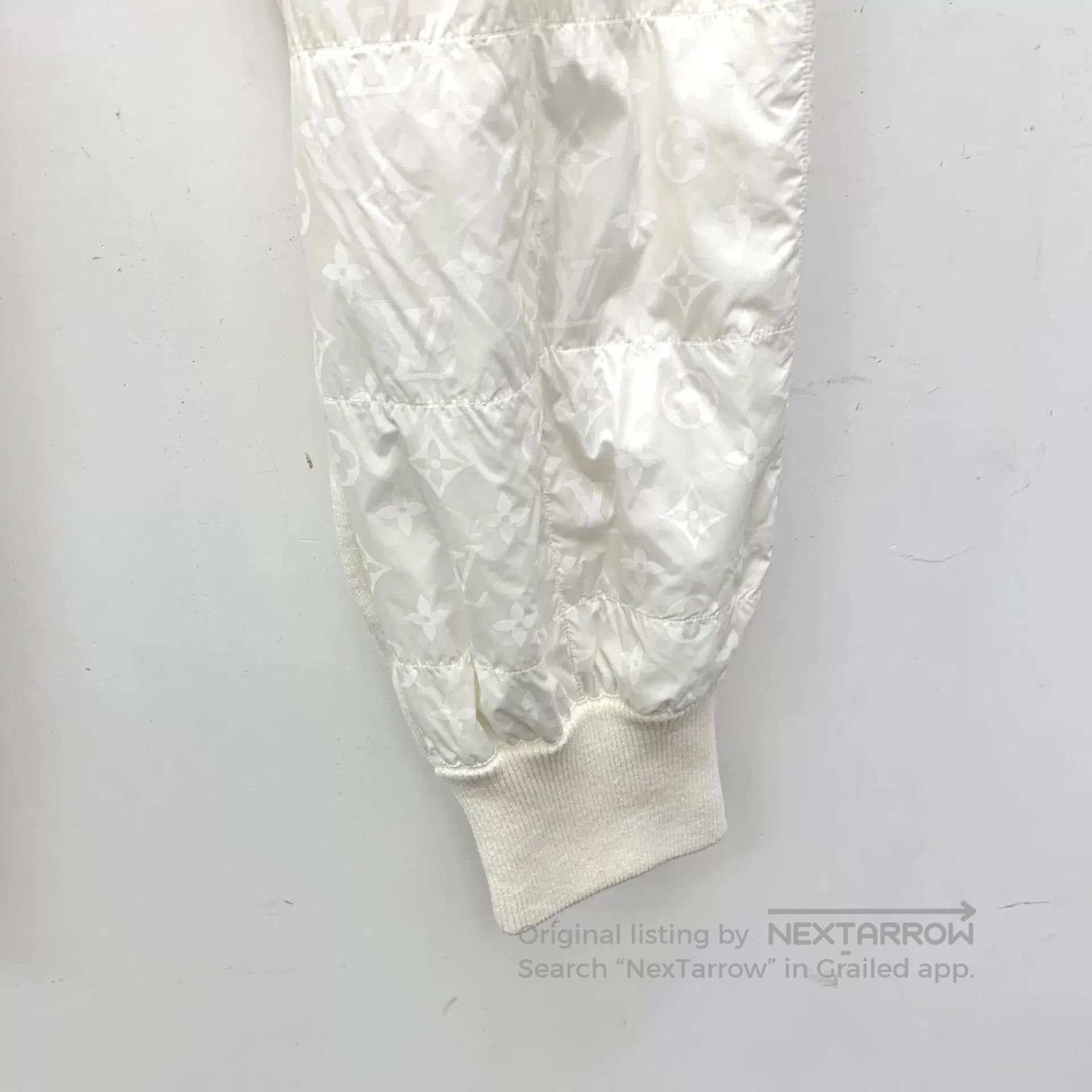 Louis Vuitton Louis Vuitton White Logo Wool Jogger Pants. Size 33" - 5 Thumbnail