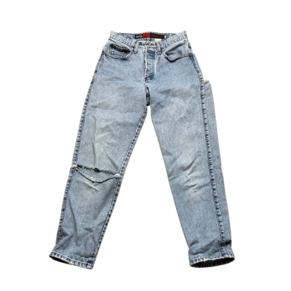 Levi's 90s Vintage Women’s Levi’s Silver Tab straight leg blue jean Size 26" / US 2 / IT 38 - 1 Thumbnail