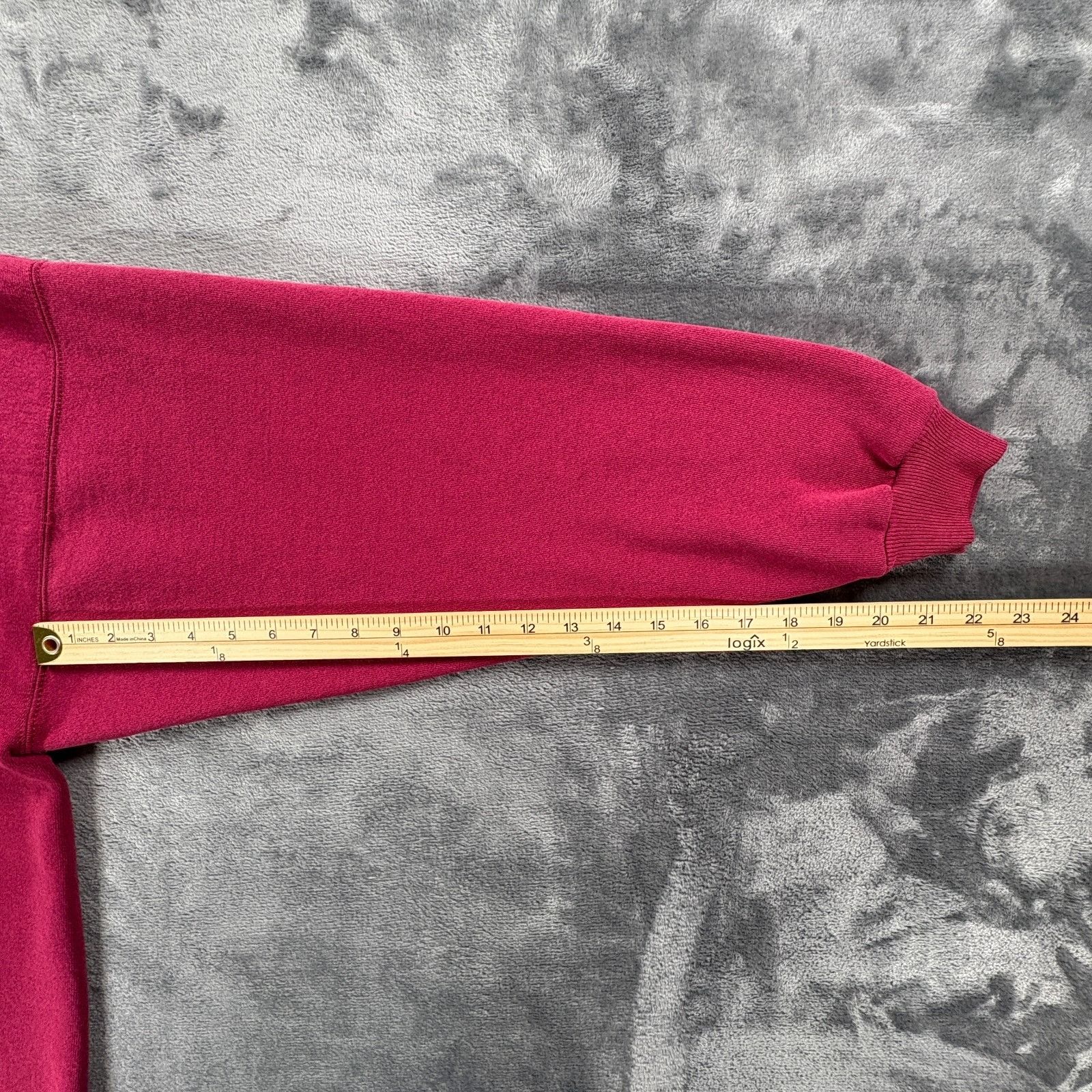 Hanes VTG Hanes Rho Chi Sweatshirt XL Maroon 90s Greek Letter Rush Size US XL / EU 56 / 4 - 9 Thumbnail
