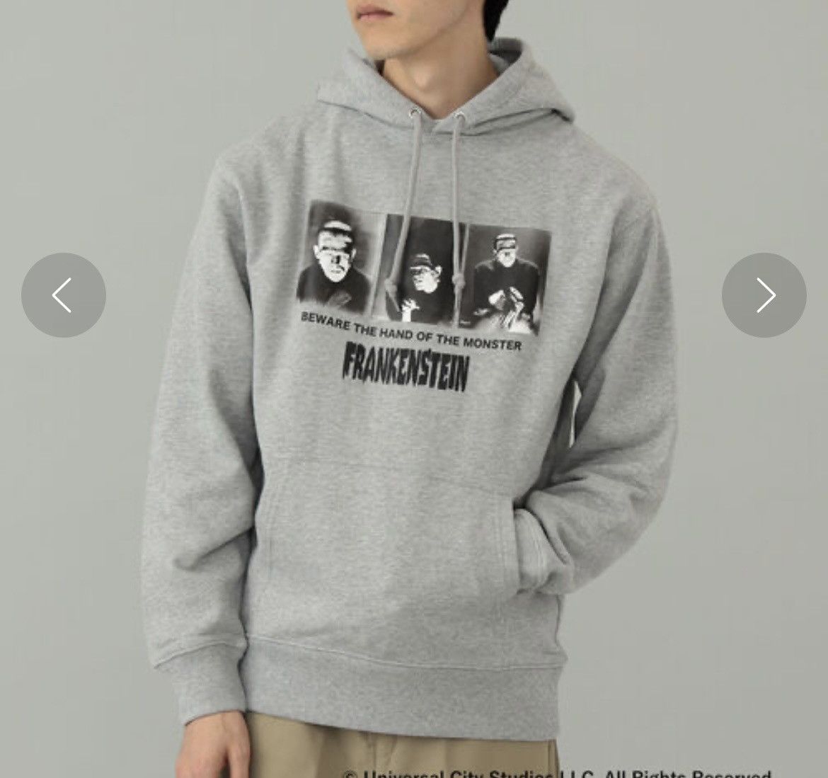Beams Japan BEAMS JAPAN X FRANKENSTEIN HORROR MOVIE PULLOVER HOODIE Size US M / EU 48-50 / 2 - 8 Thumbnail