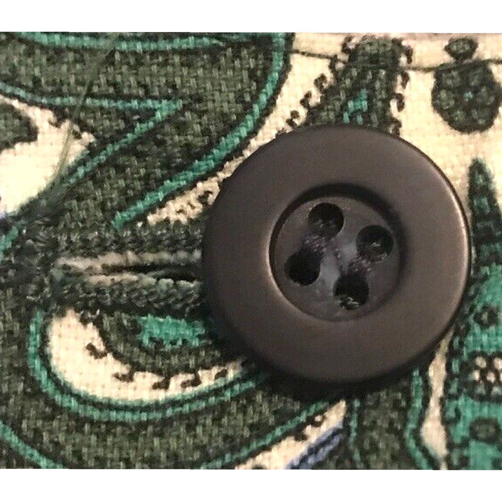 Charter Club VINTAGE Charter Club Womens Jacket Button Down Paisley Green Blue Cotton Spandex Chest 22" Large Womens Size L / US 10 / IT 46 - 7 Thumbnail