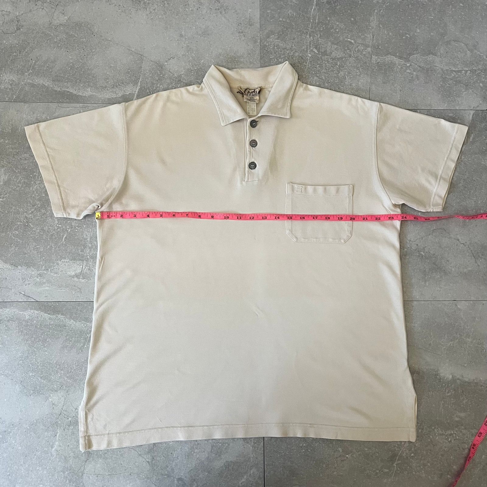 Hermes Vintage Hermès Men’s Polo Shirt – Size XXL – Made in Italy Size US XXL / EU 58 / 5 - 5 Thumbnail