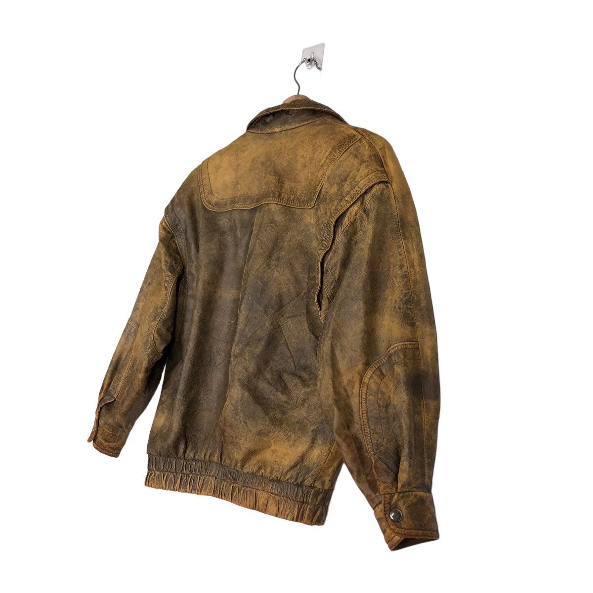 Japanese Brand 🔥Fly Biker Leather Jacket Best Factory Japan Issey Miyake Size US S / EU 44-46 / 1 - 10 Thumbnail