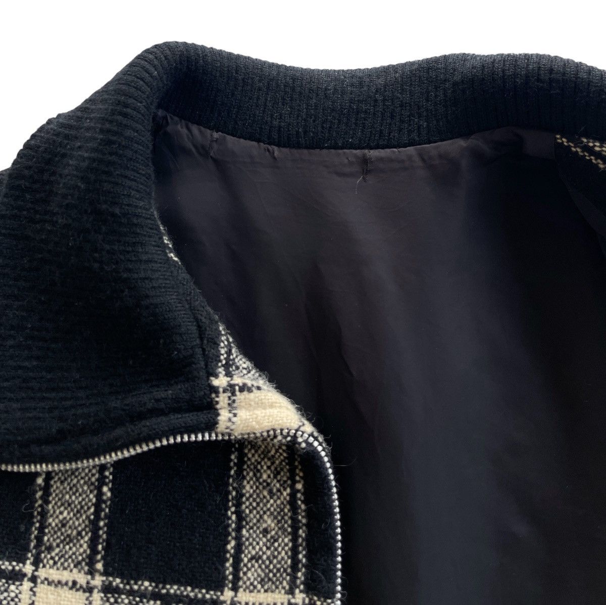 Y's for Men AW1992 Yohji Yamamoto Zip Up Tartan Blouson Jacket Size US L / EU 52-54 / 3 - 10 Thumbnail