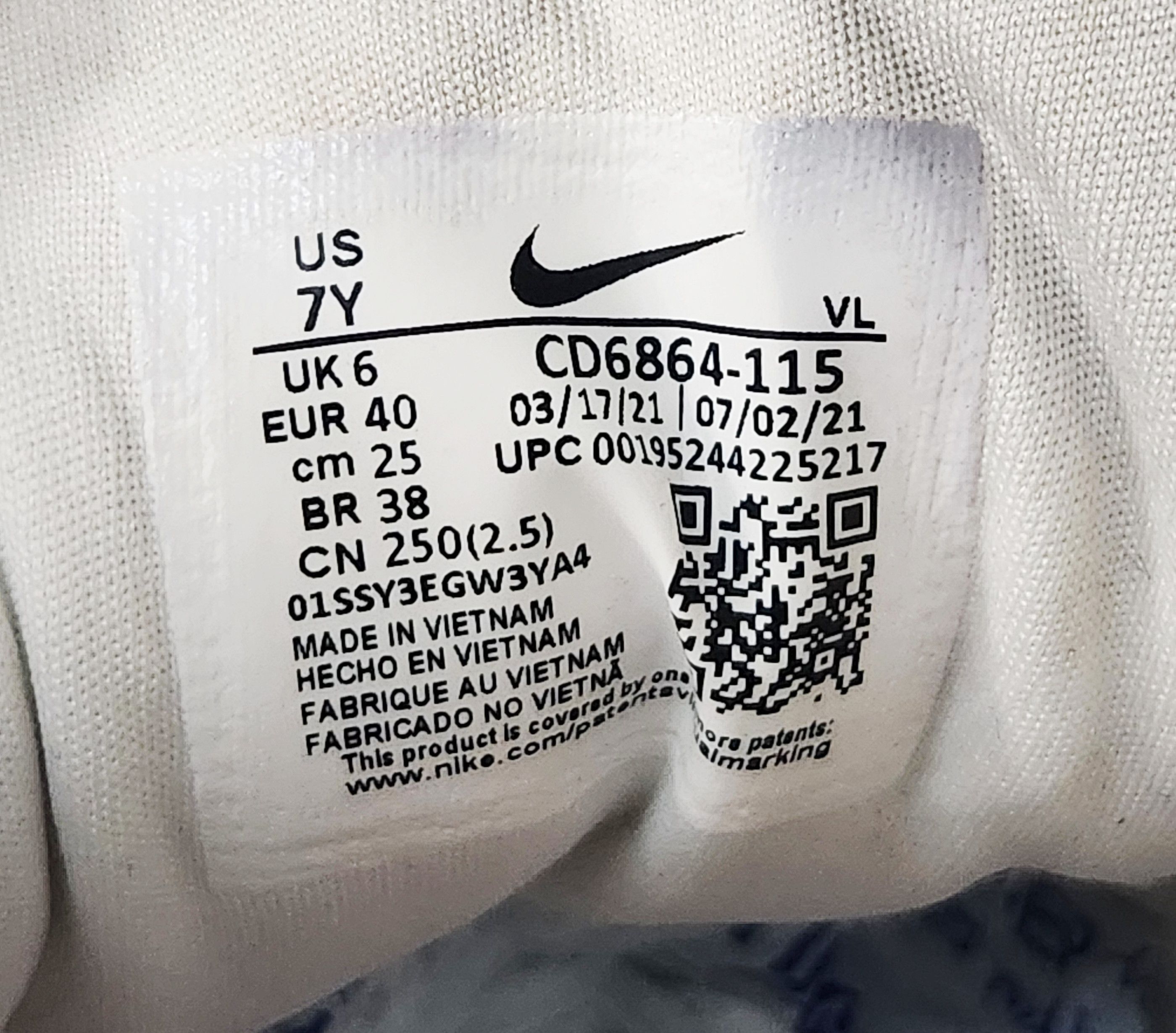 Nike Nike Air Max 90 LTR GS White Pink Glaze CD6864-115 GS 7y 8.5 Size US 8.5 / IT 38.5 - 13 Thumbnail