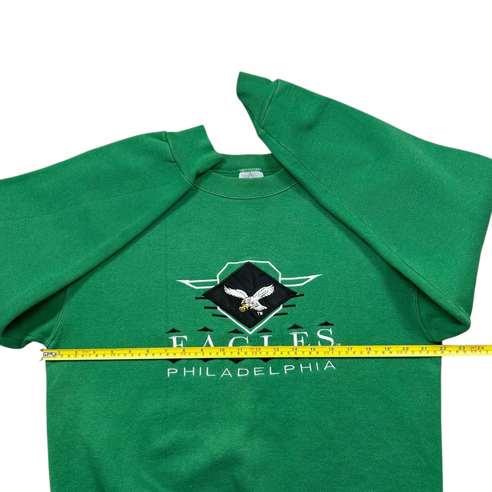 NFL VTG PHILADELPHIA EAGLES LOGO 7 SWEATSHIRT EMBROIDERED LOGO Size US M / EU 48-50 / 2 - 9 Thumbnail