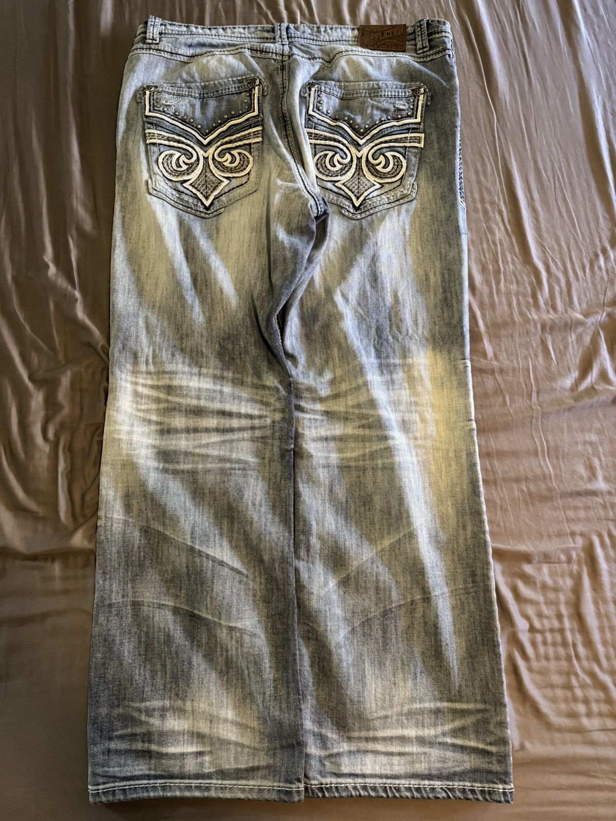 Affliction AFFLICTION 1973 DISTRESSED JEAN Size US 38 / EU 54 - 2 Thumbnail